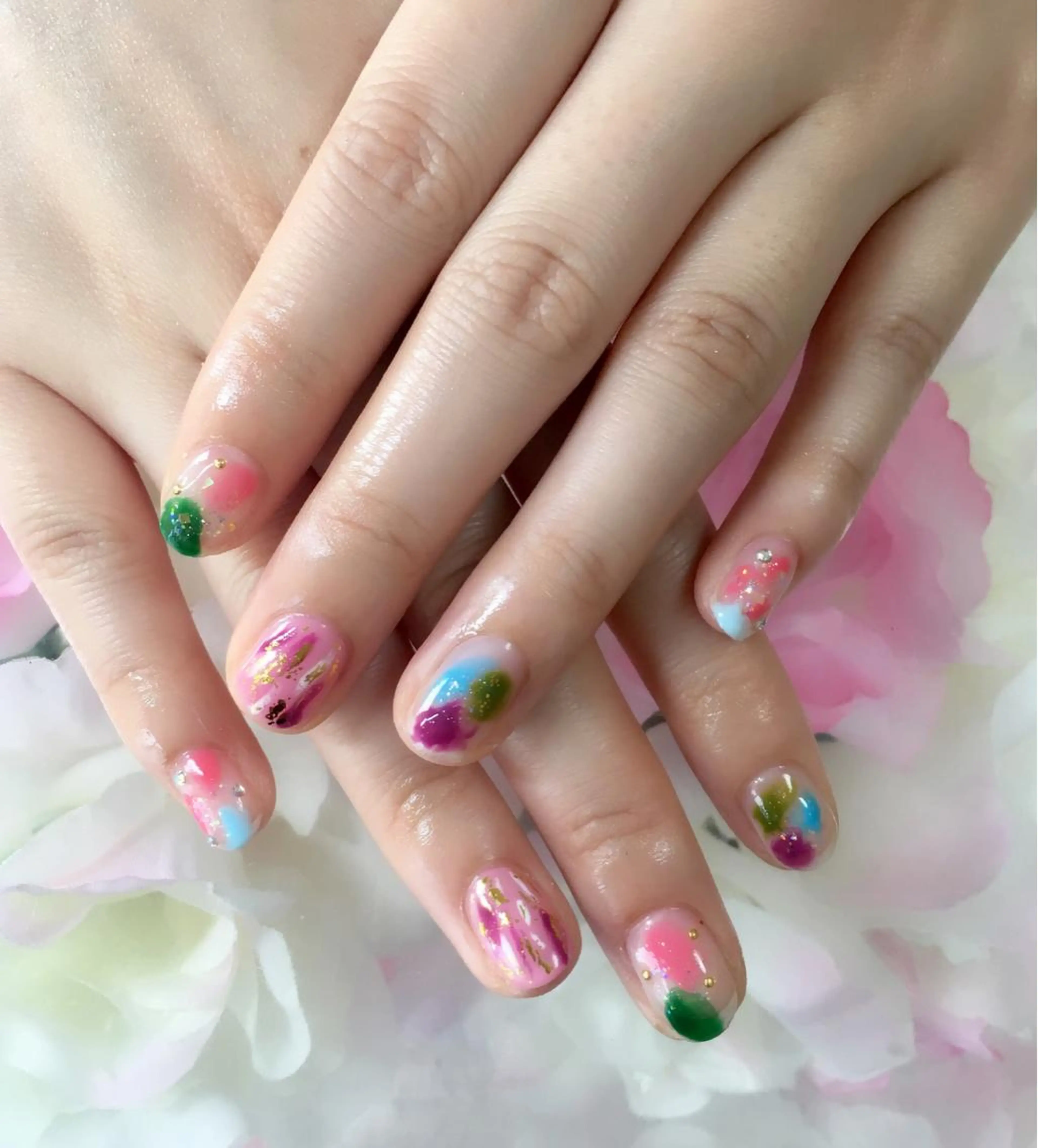 ネイル ニュアンスネイル luana nailのネイルデザイン