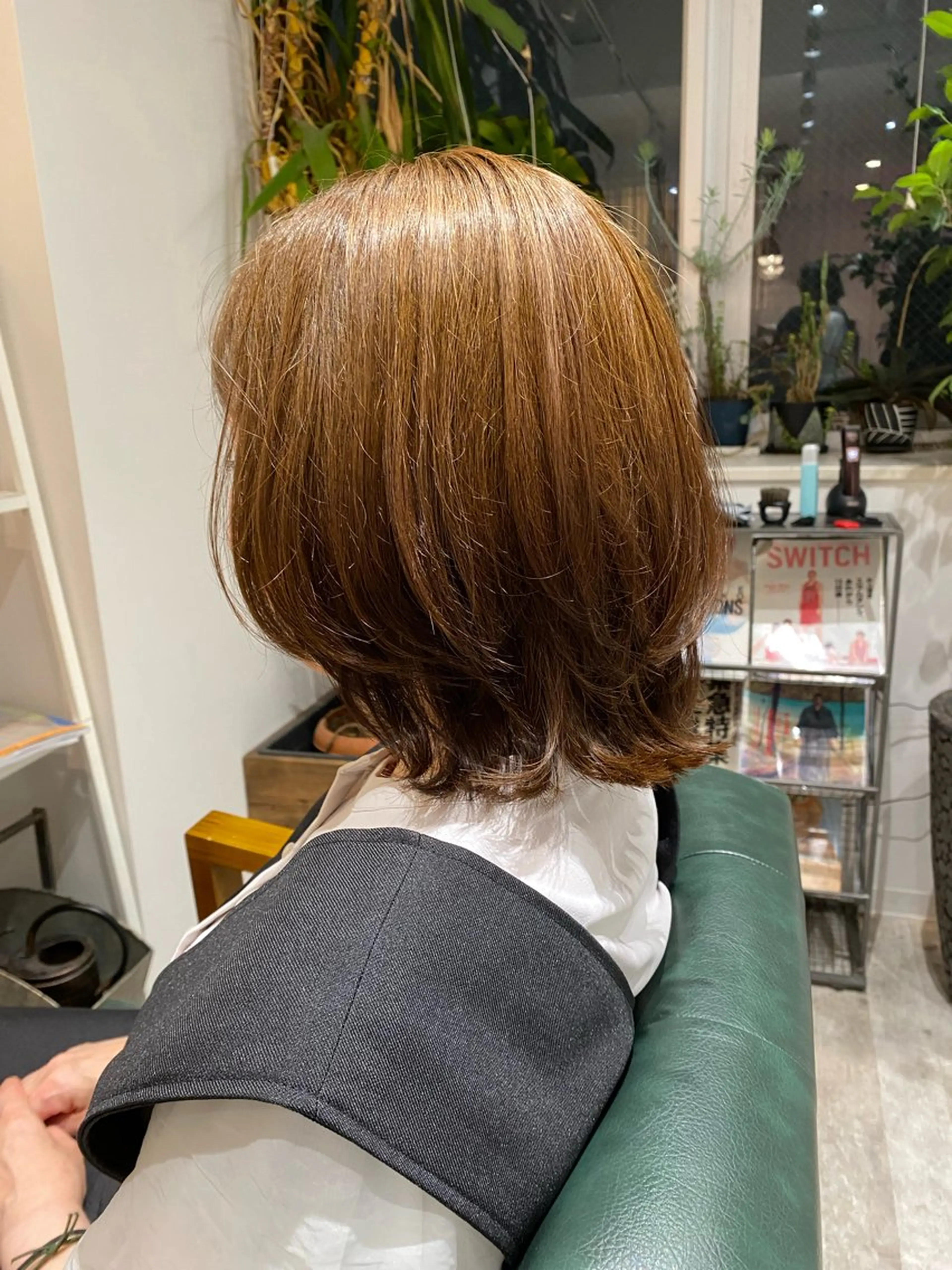 ミディアム レイヤーカット 山本 瑛嗣のヘアスタイル