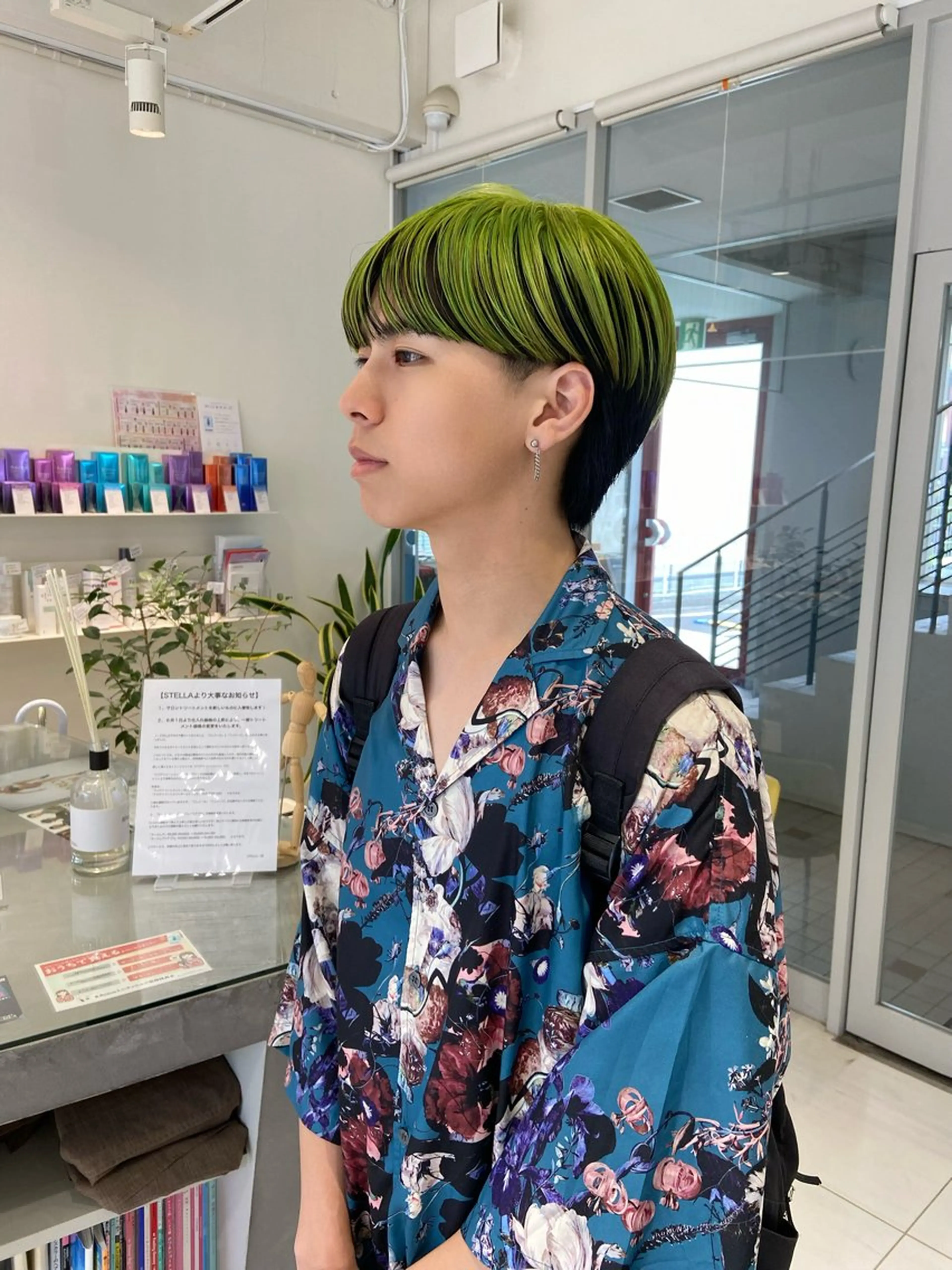 カラー メンズ カット ヘアカラー 浅野 匠のヘアスタイル