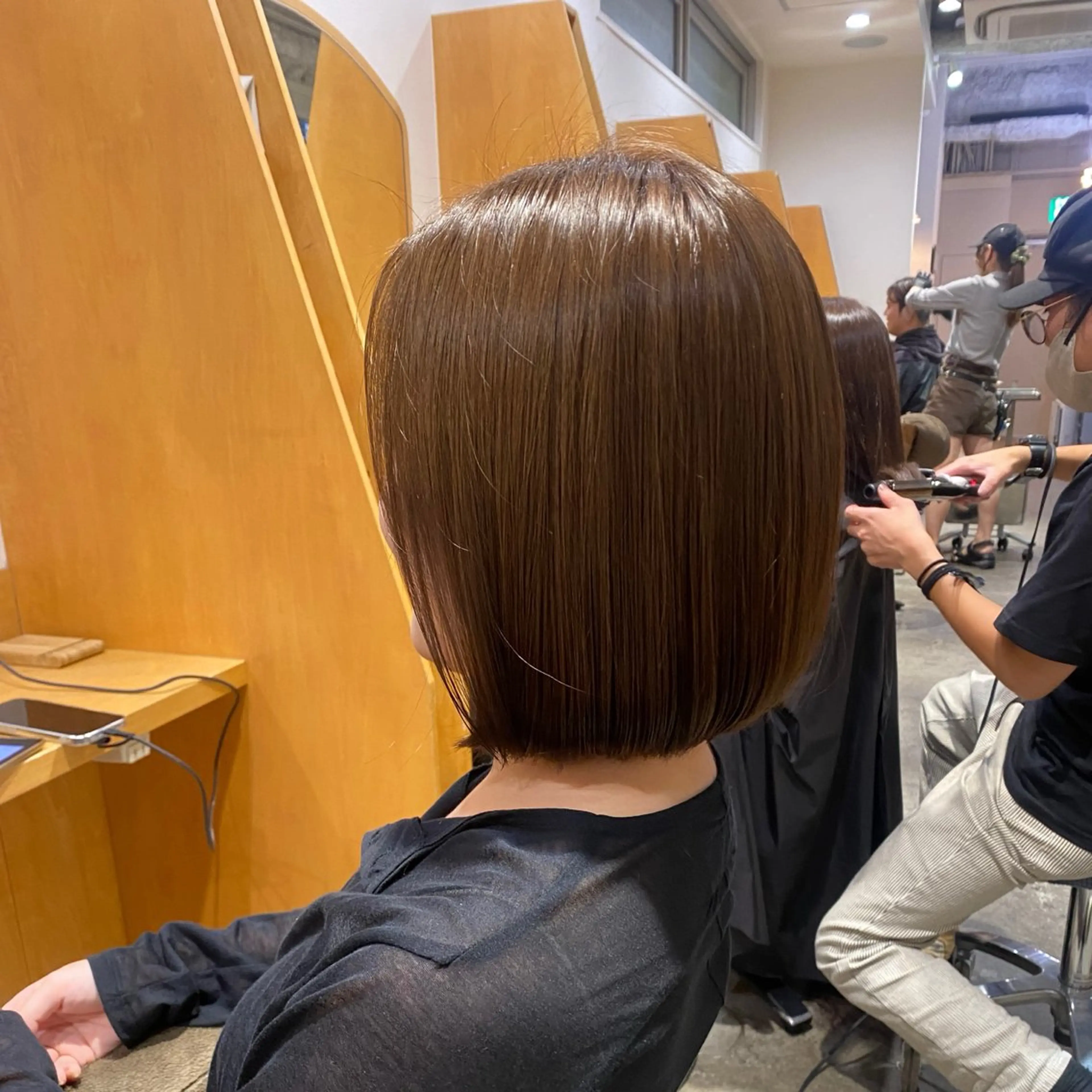 ショート ボブ 髪質改善 カット ヘアカラー トリートメント GINZARay2 風本朱里🐥のヘアスタイル