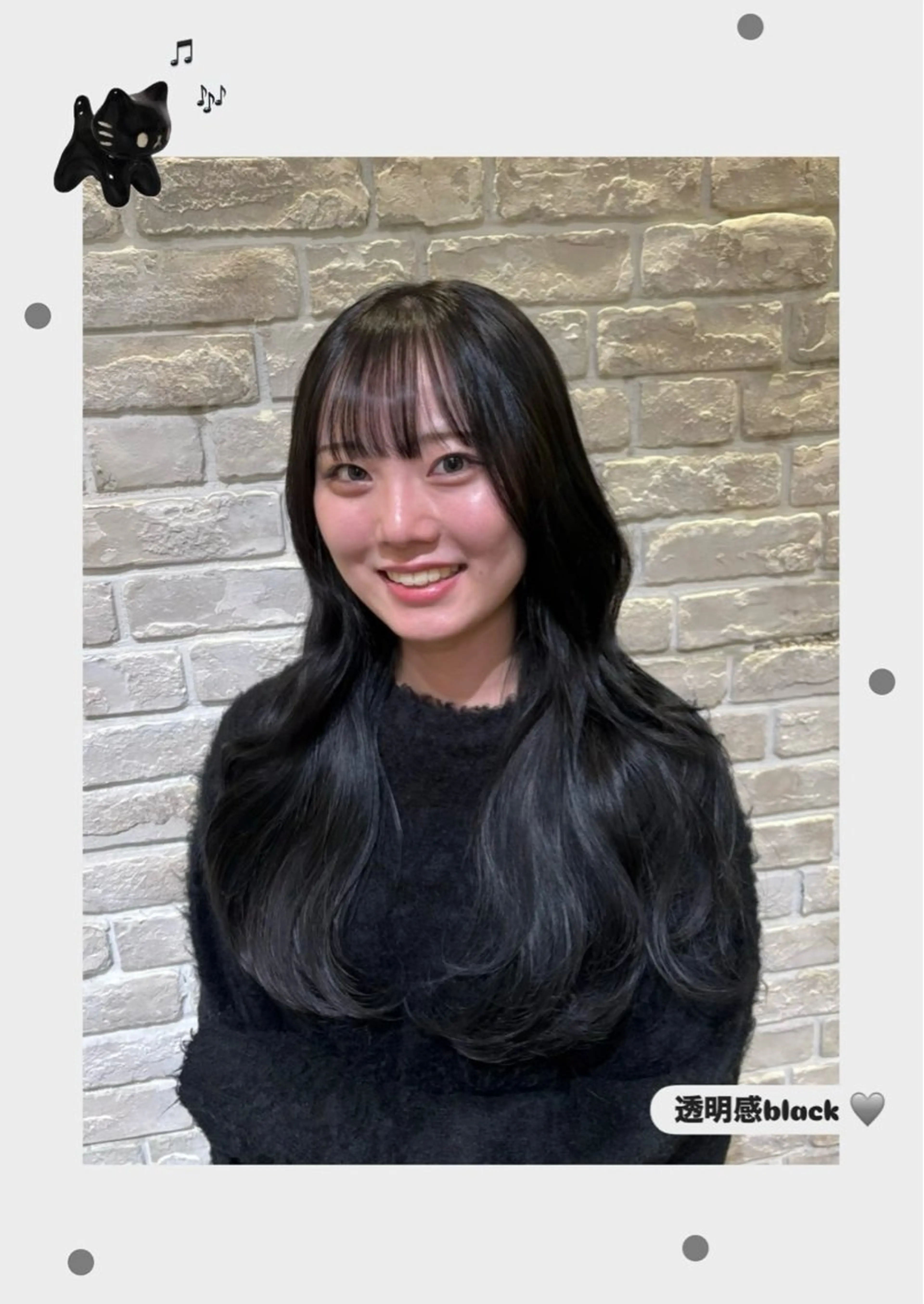 ロング カラー ブリーチ ダブルカラー インナーカラー ボブ エクステ ひ な た⌇ elto 四条烏丸のヘアスタイル