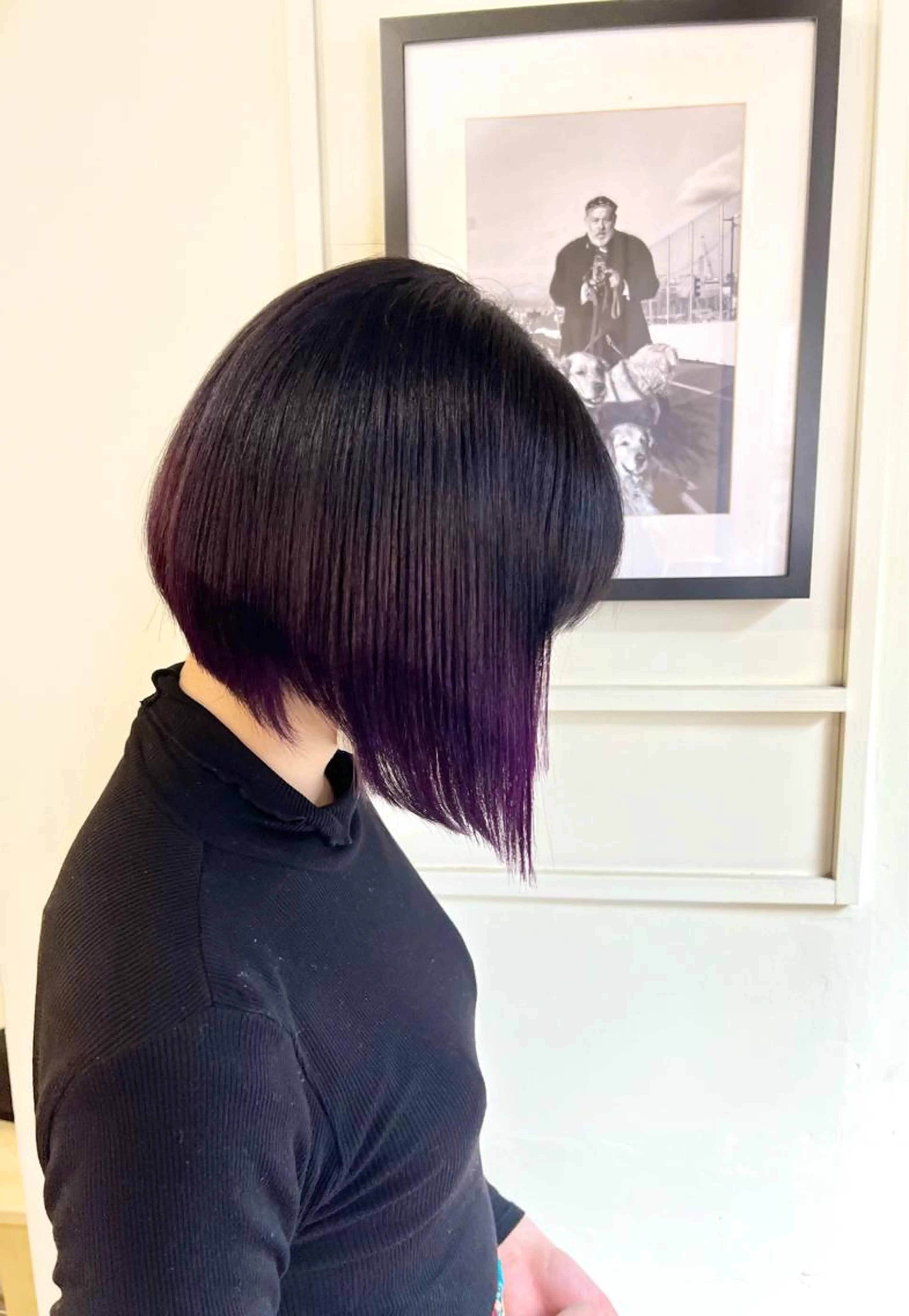 【ケアブリーチ使用】カット+ダブルカラー(3stepトリートメント付)の写真