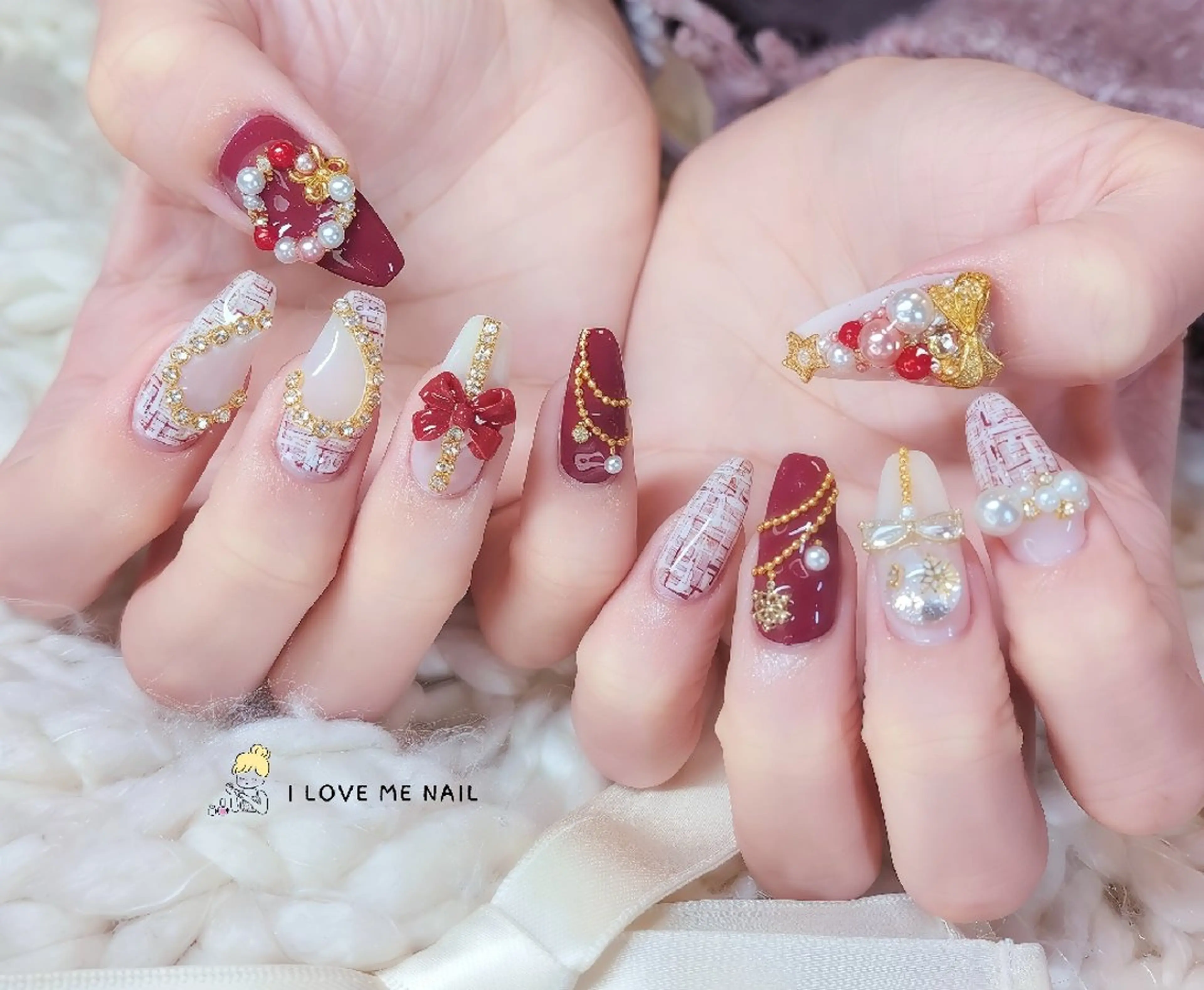 ネイル 長さ出し ジェルネイル 韓国ネイル マグネットネイル ニュアンスネイル ハンドネイル I LOVE ME NAIL.｡.:*♡のネイルデザイン