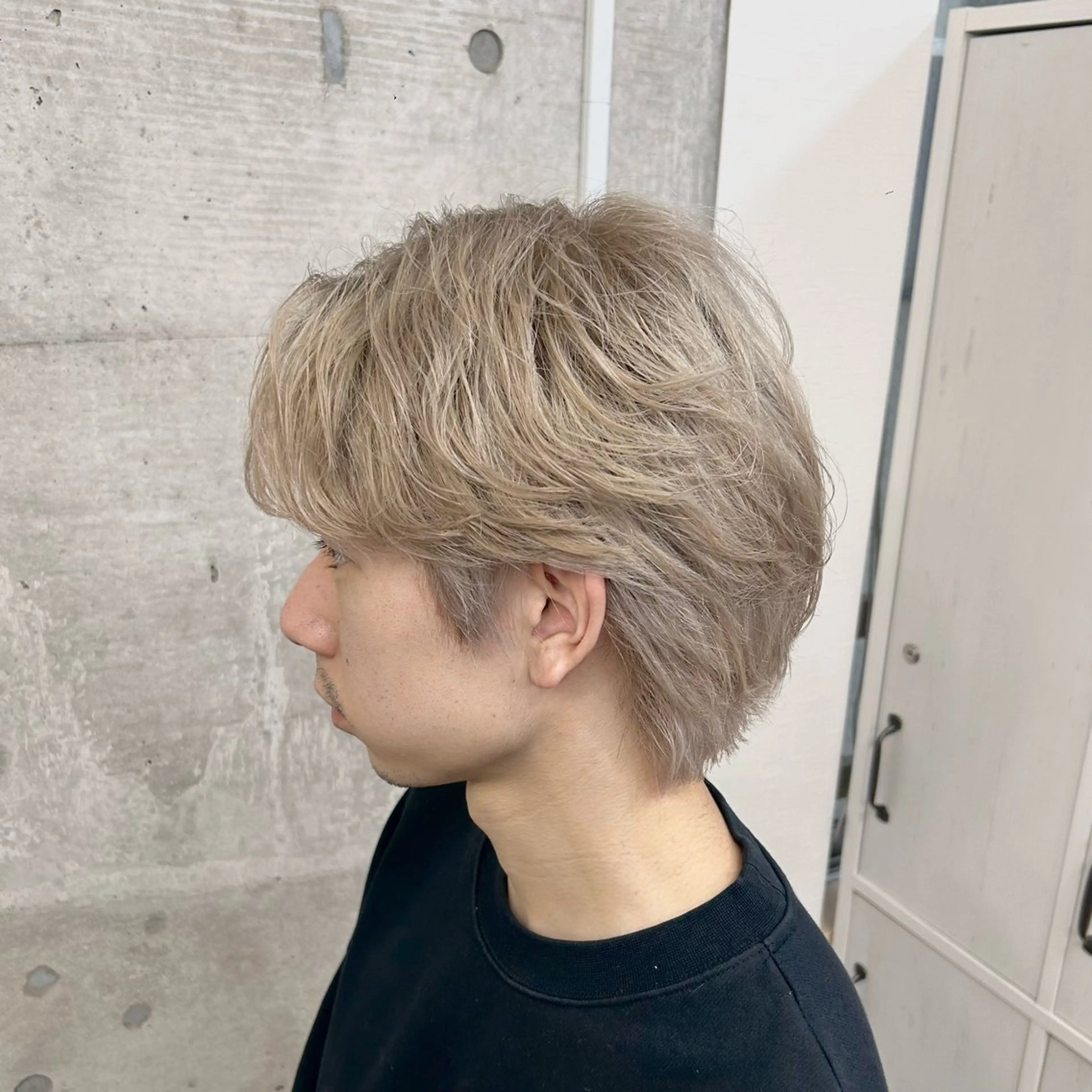 ミディアム ウルフカット Rikito /メンズパーマのヘアスタイル