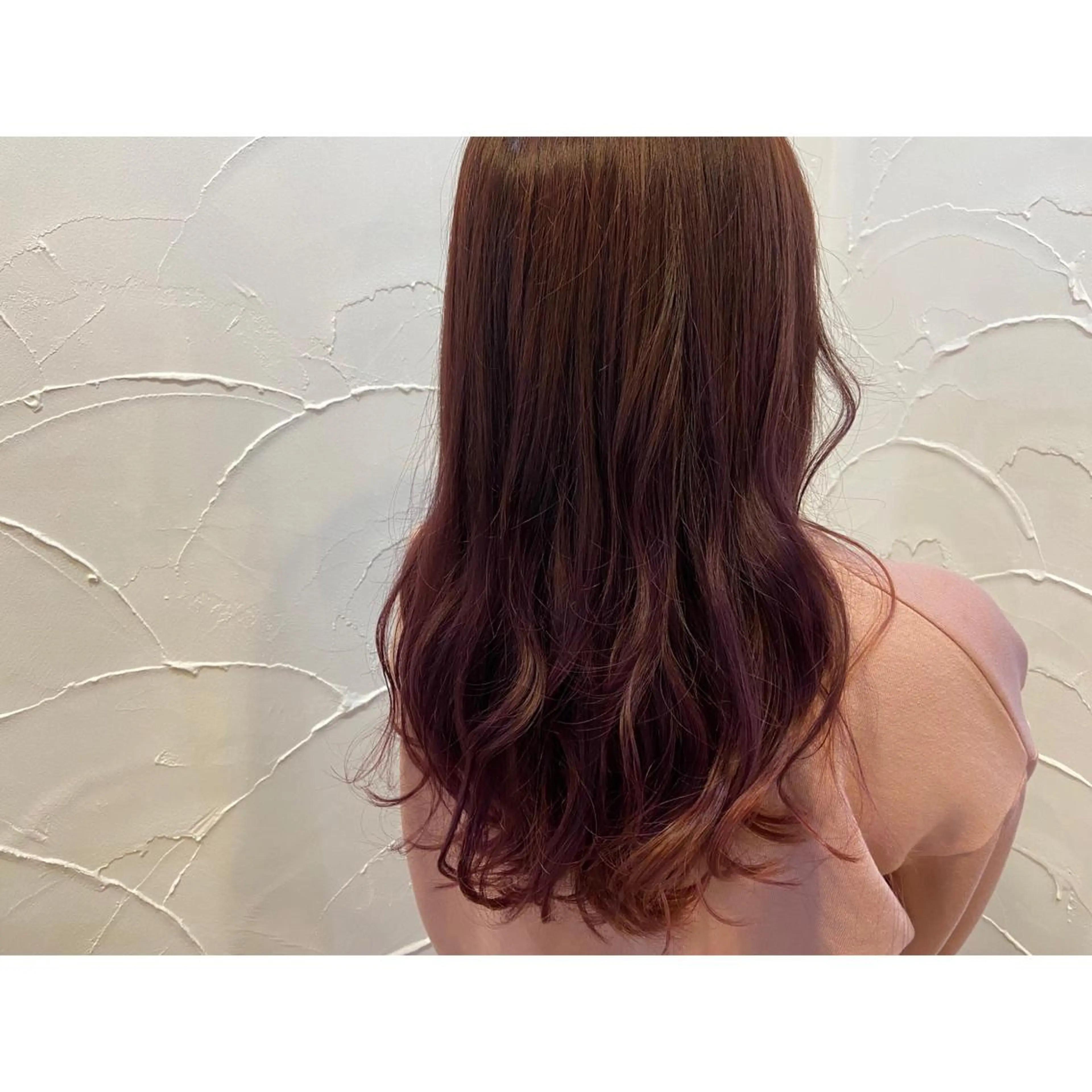 ロング カラー ベージュカラー ヘアカラー トリートメント ヘッドスパ パーソナルカラー診断 できます　木曽　主博のヘアスタイル