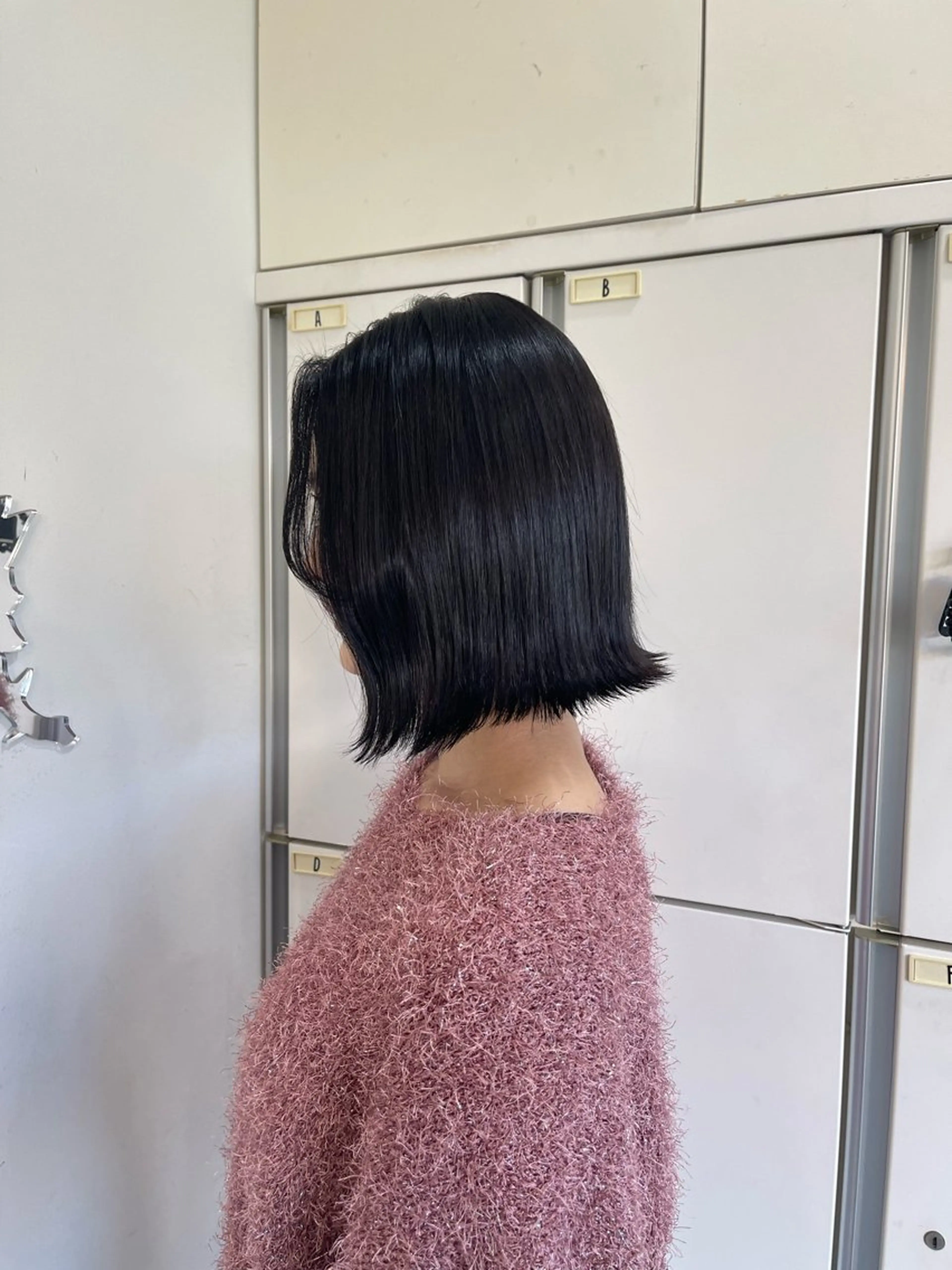 ショート カラー ICHIRI" 艶カラー/縮毛矯正のヘアスタイル