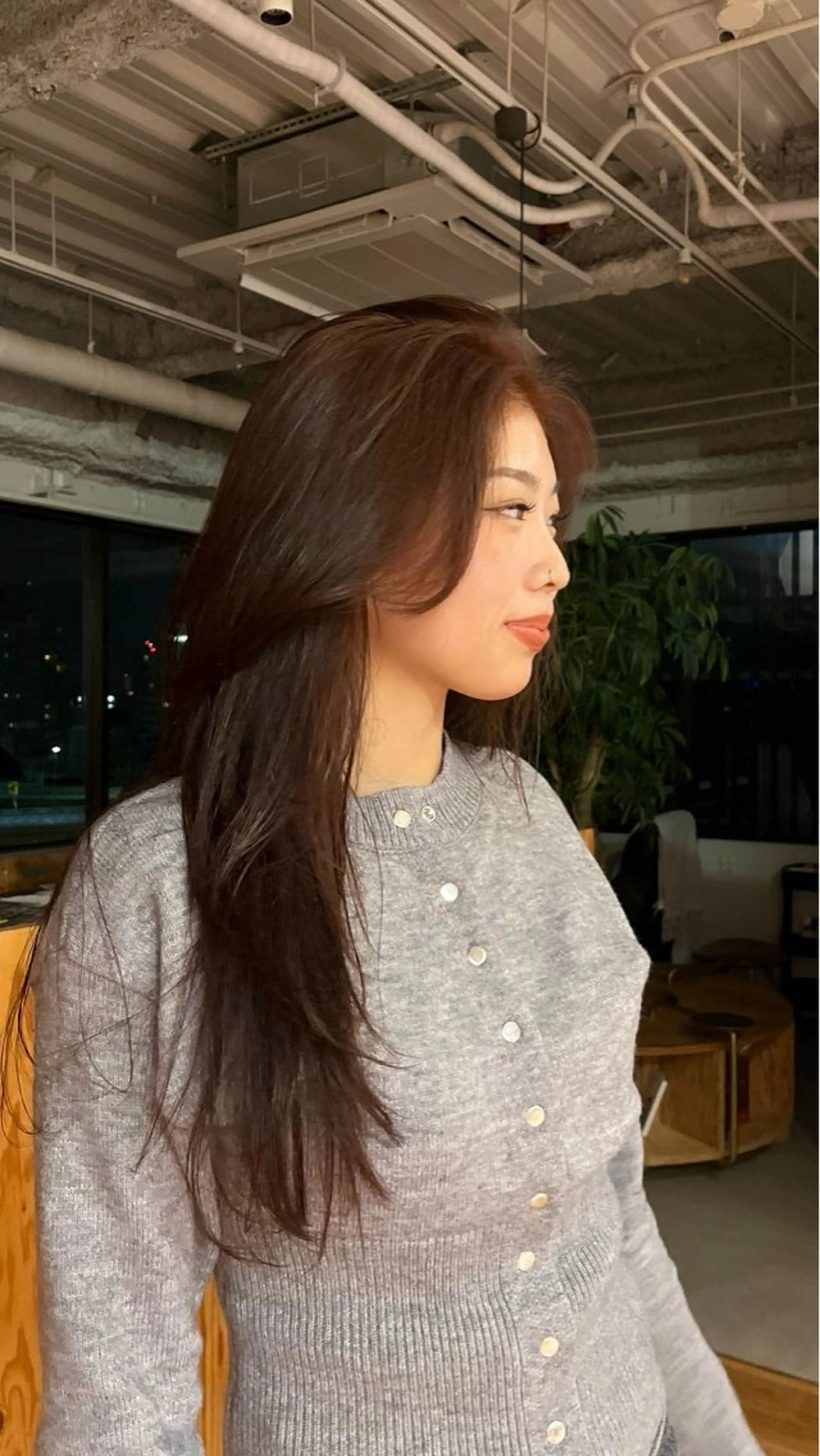 暖色系ワンカラー🍒の写真