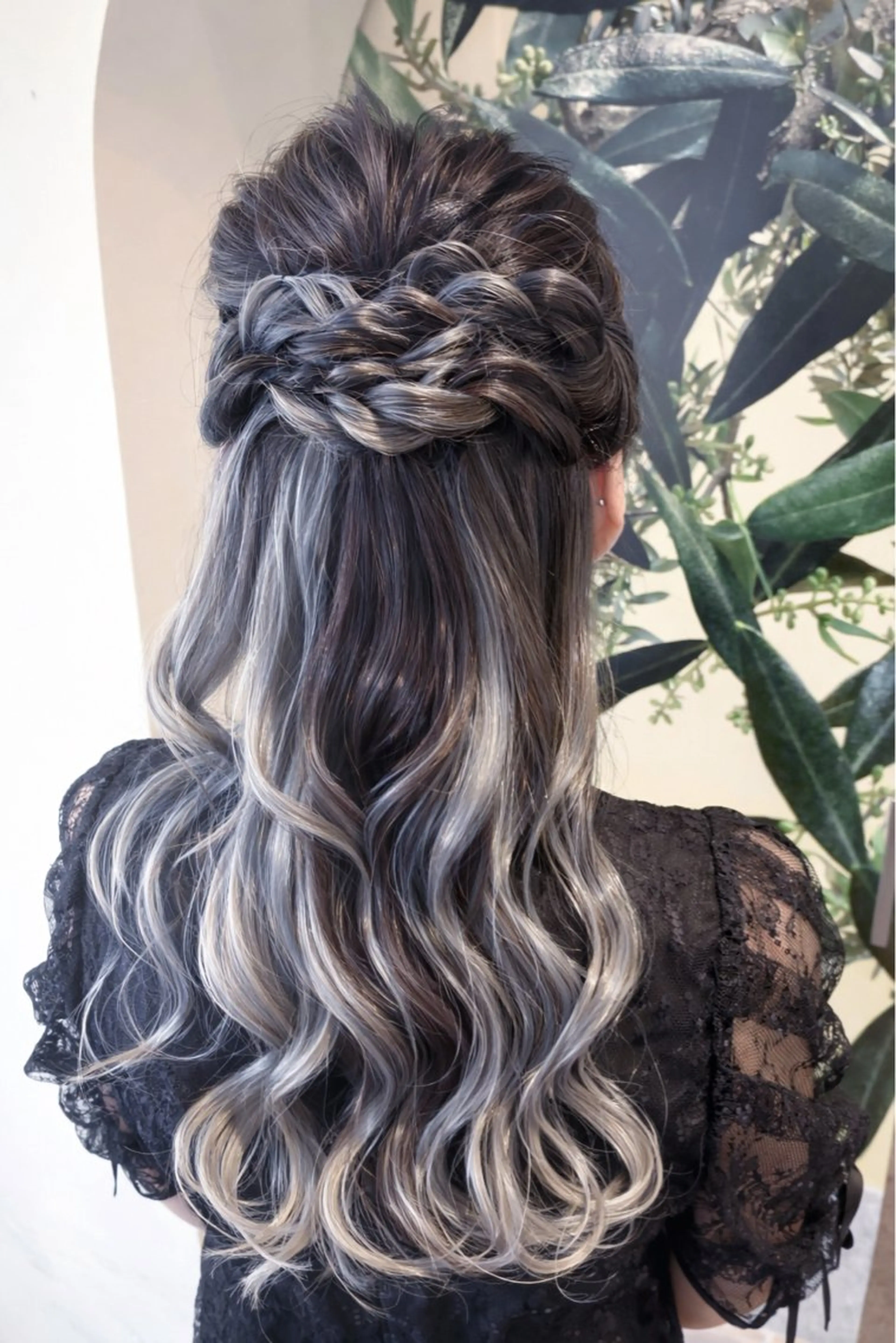 ロング ヘアセット ヘアアレンジ 裾カラー/Aya🥀のヘアスタイル