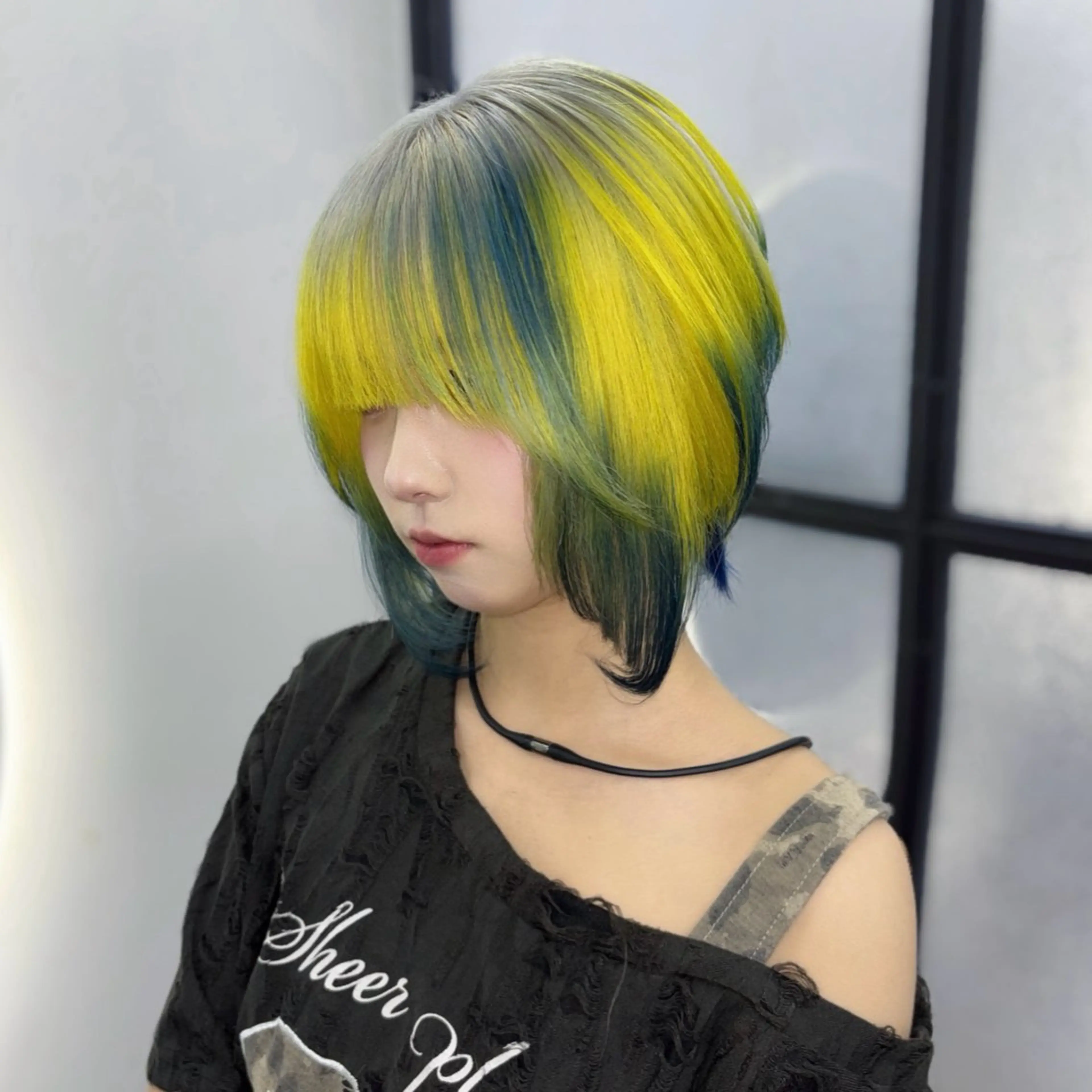 ショート カラー ヘアカラー Ren. 🦋デザインカラーのヘアスタイル