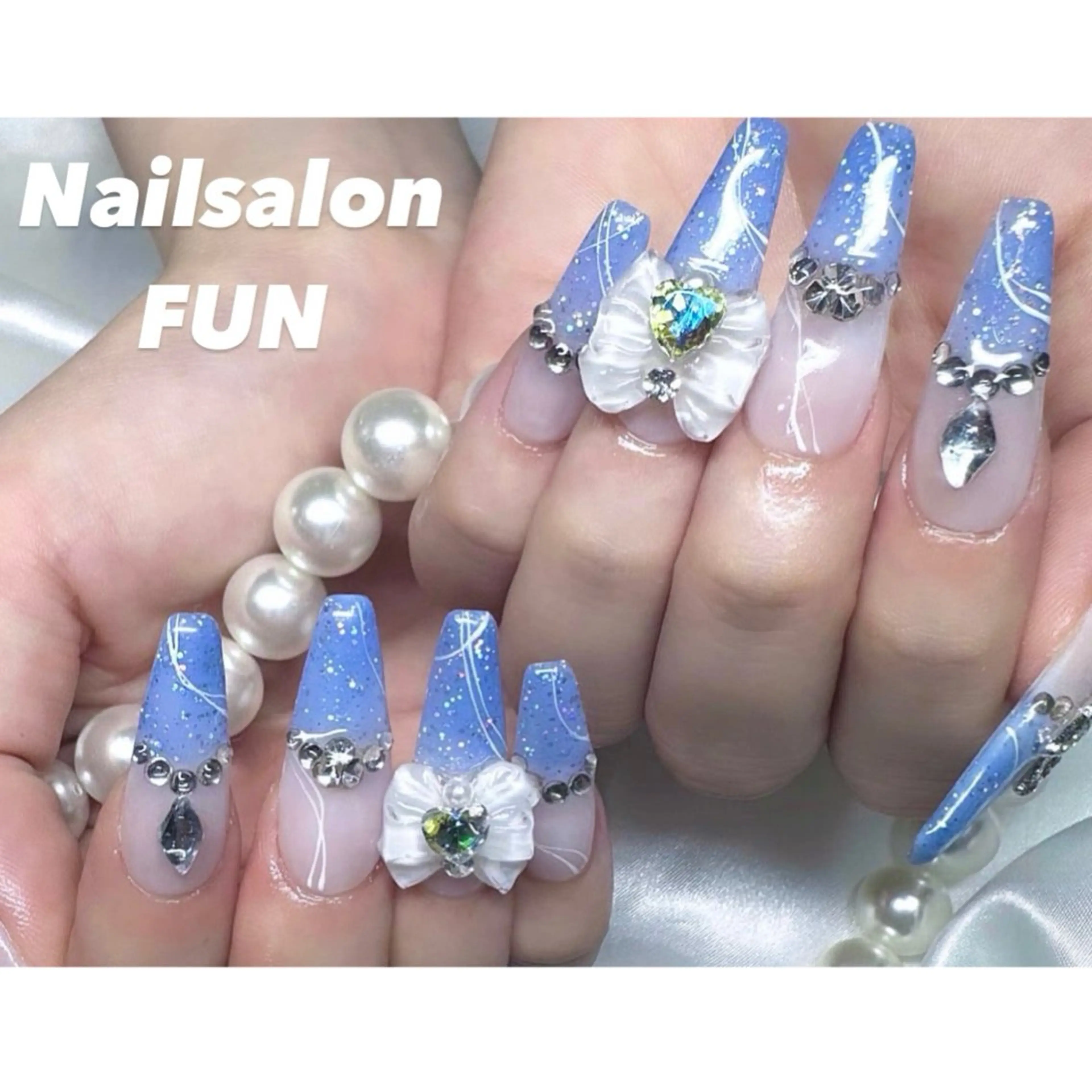 ネイル アートネイル ネイルチップ Nailsalon FUN🌈のネイルデザイン