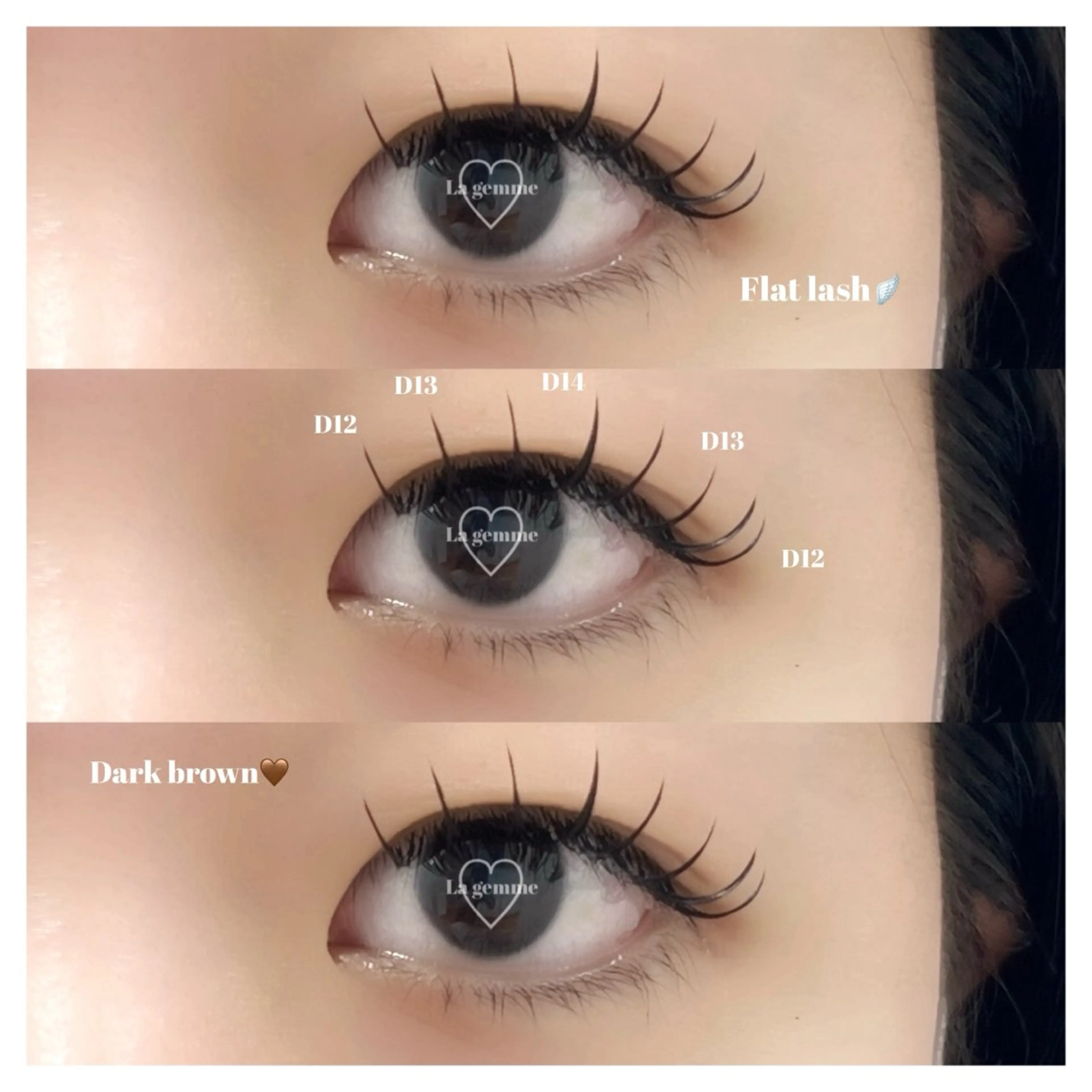 マツエク・マツパ 束感まつ毛 西岡🌷 アンジェリカ錦糸町のマツエク・マツパデザイン