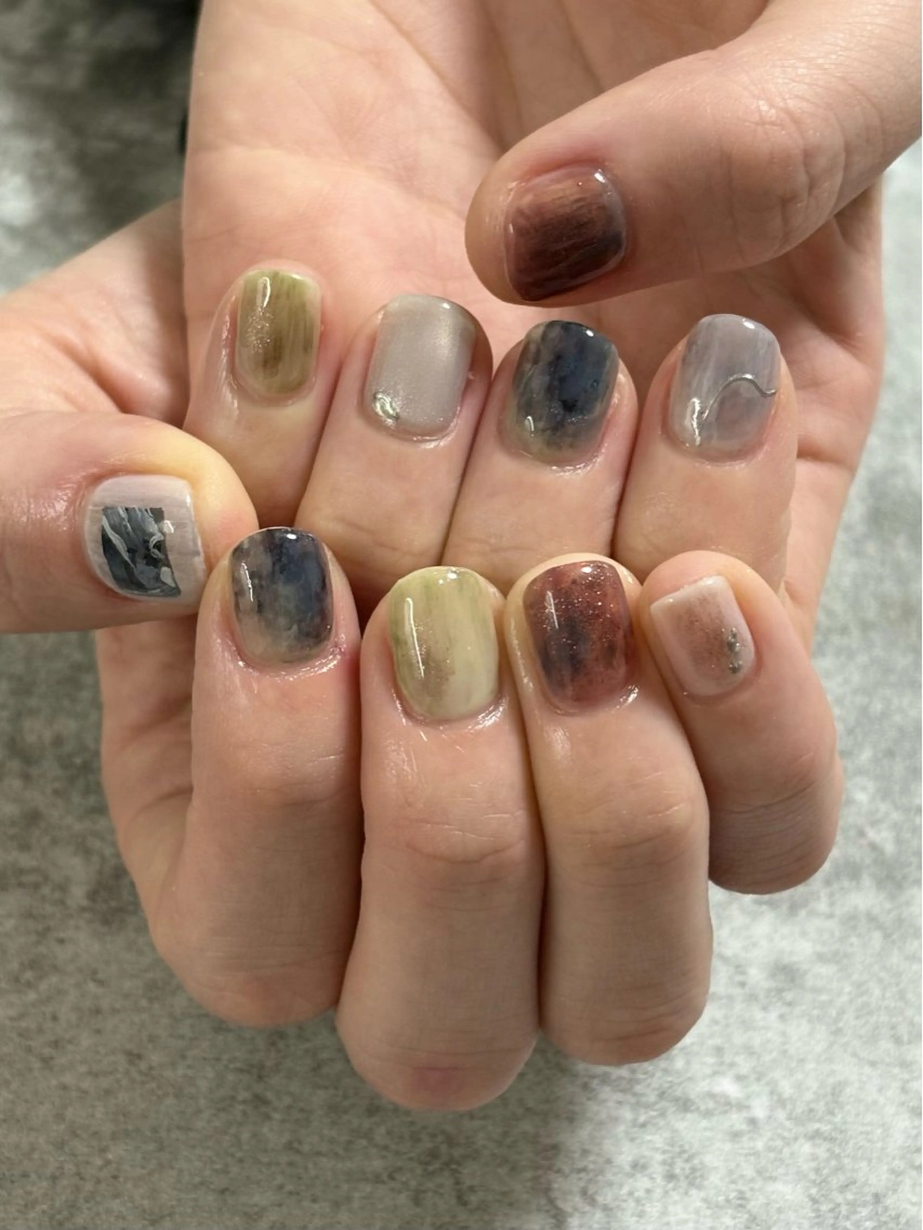 ネイル ハンドネイル FIORITURA Maikoのネイルデザイン