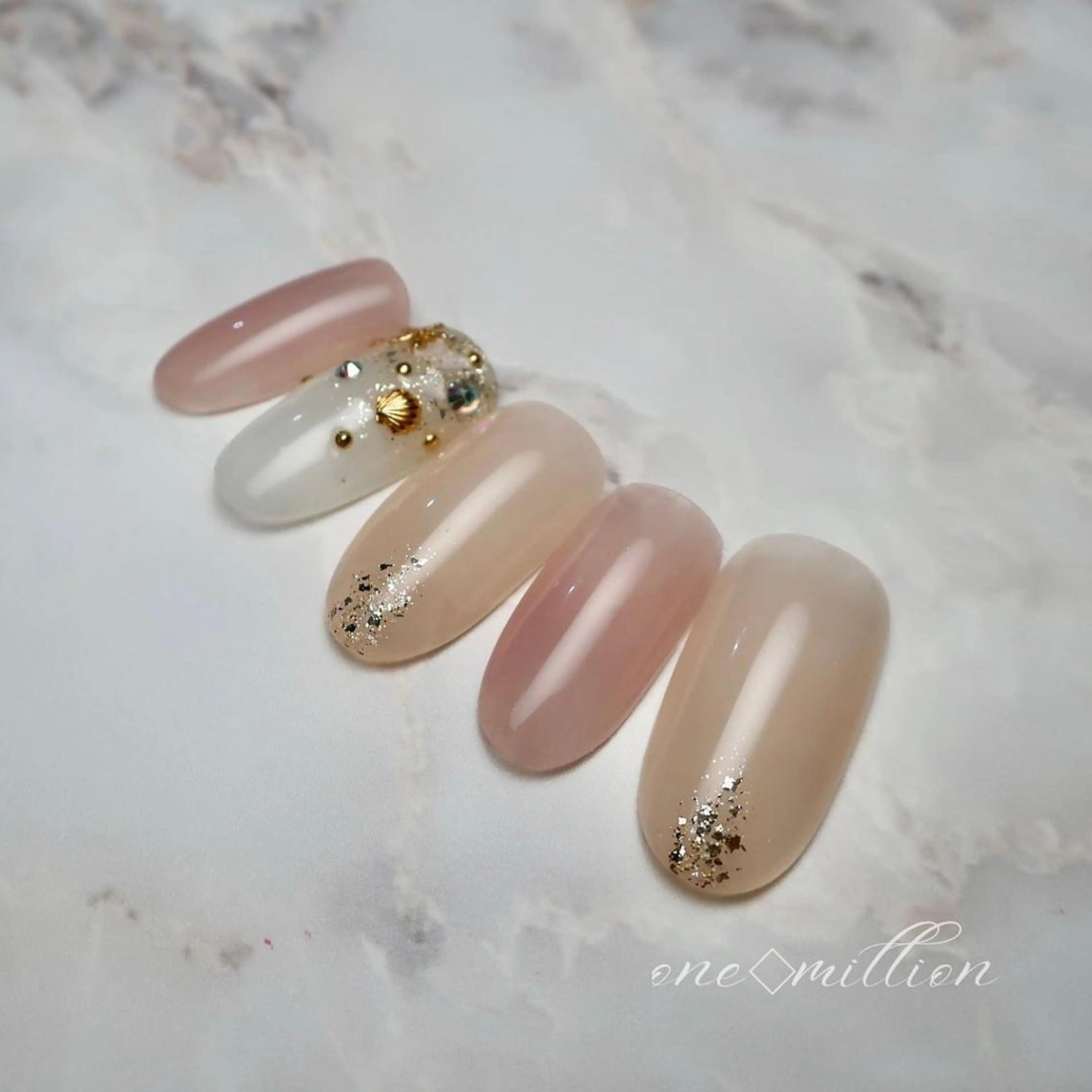 ネイル nail salon ワンミリオンのネイルデザイン