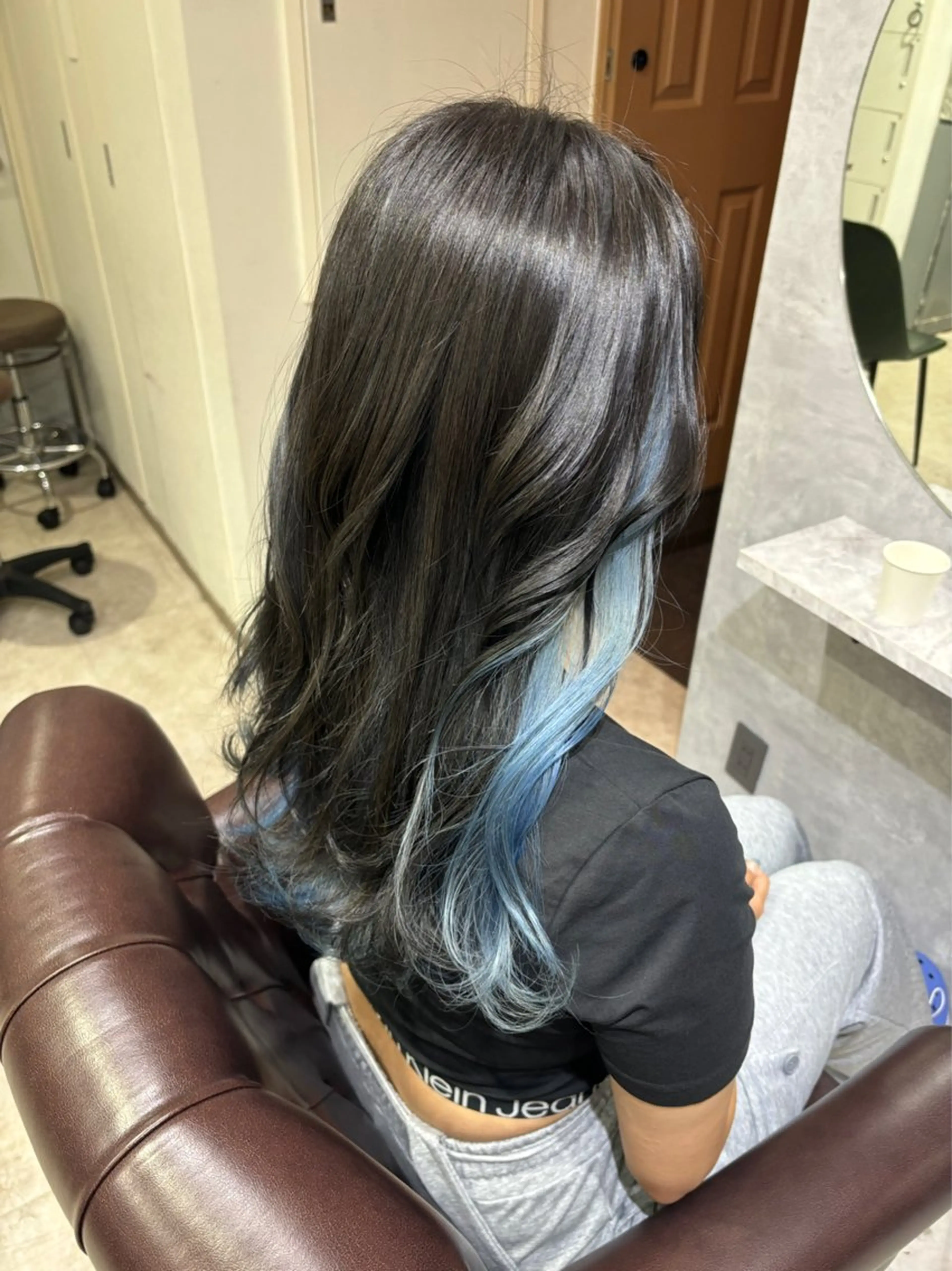 セミロング ヘアカラー トリートメント 池袋/カラー特化🎨 ロング料金なし🩵のヘアスタイル