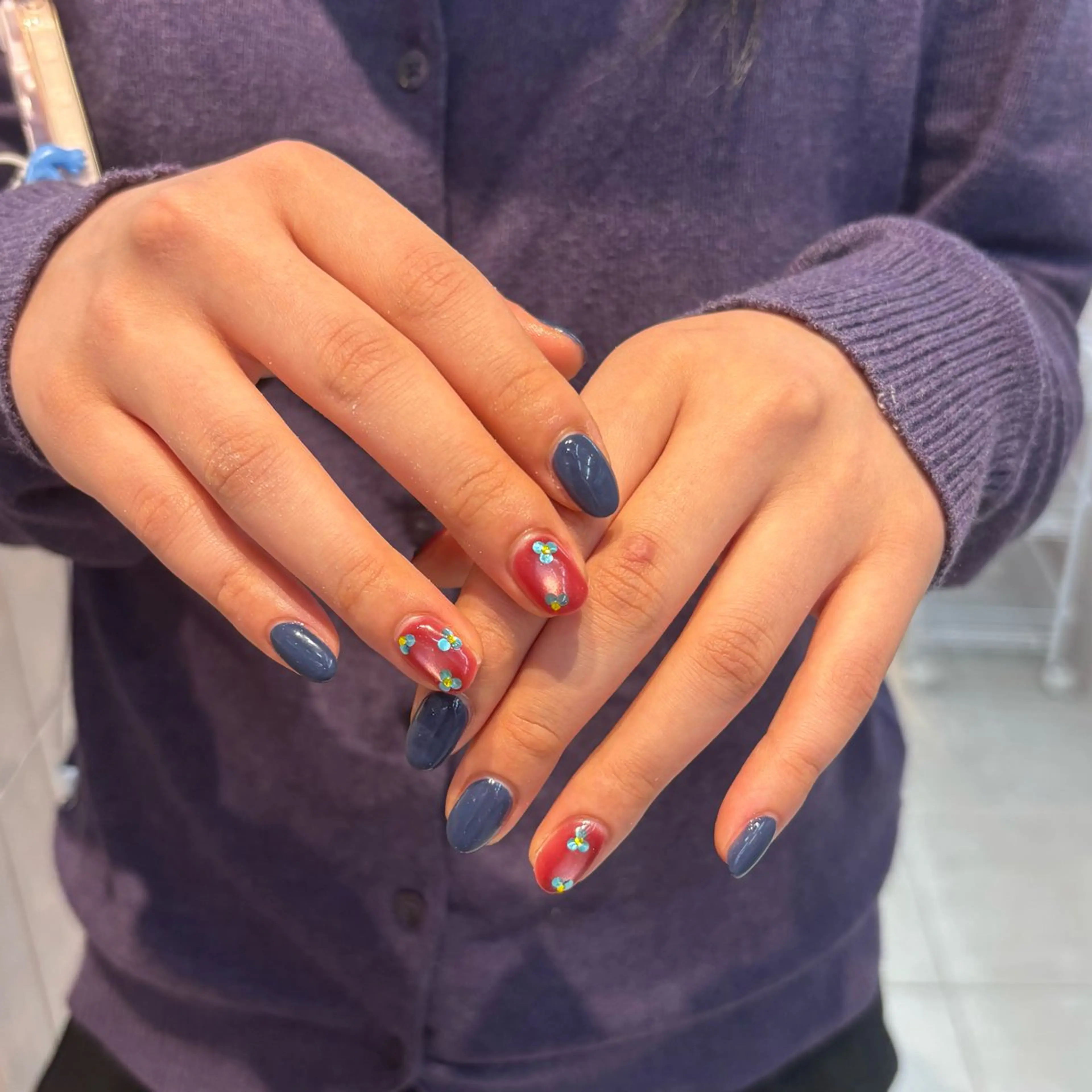 ネイル マグネットネイル yukino.N _のネイルデザイン