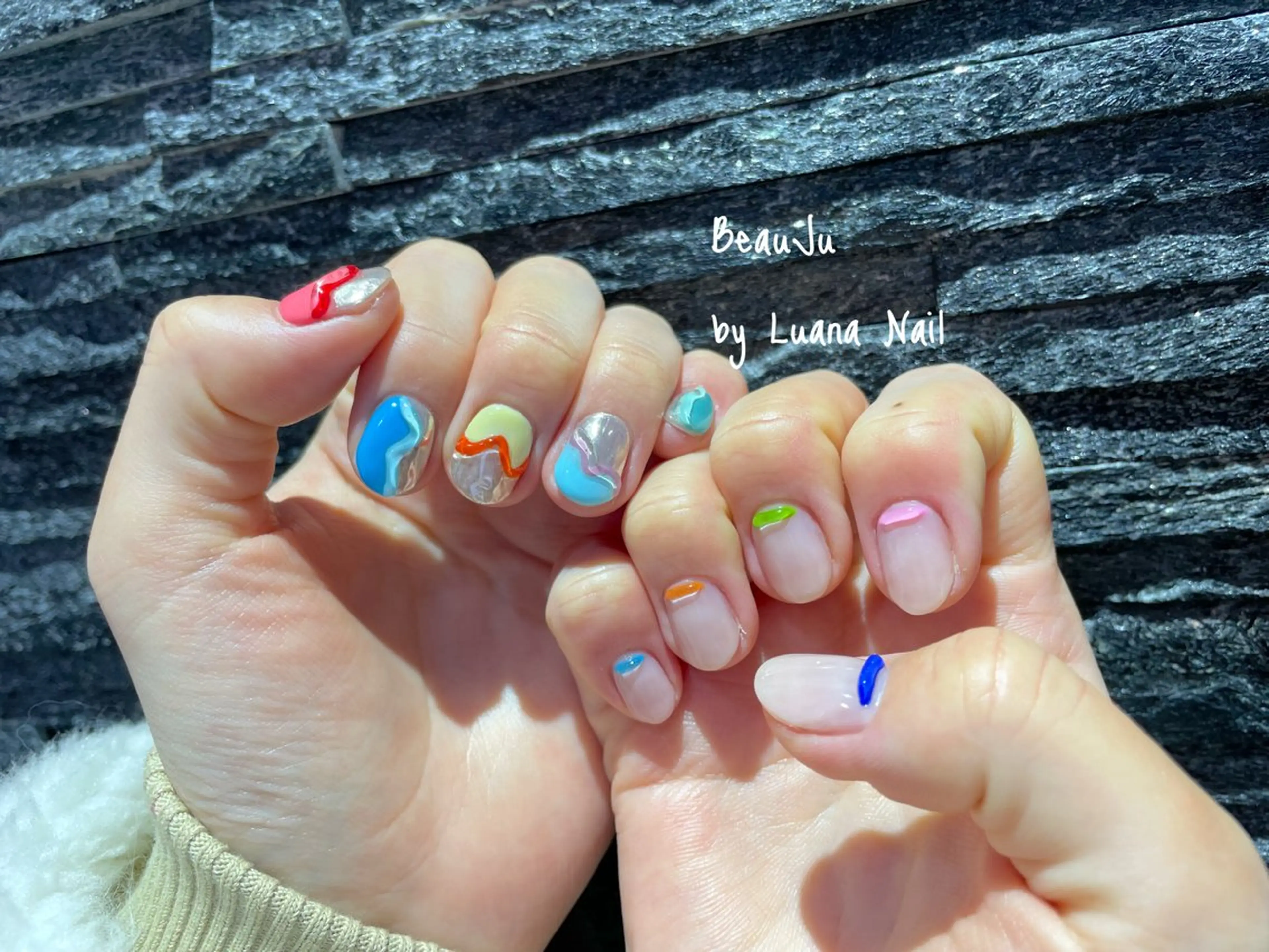 ネイル ハンドネイル BeauJu by Luana Nailのネイルデザイン
