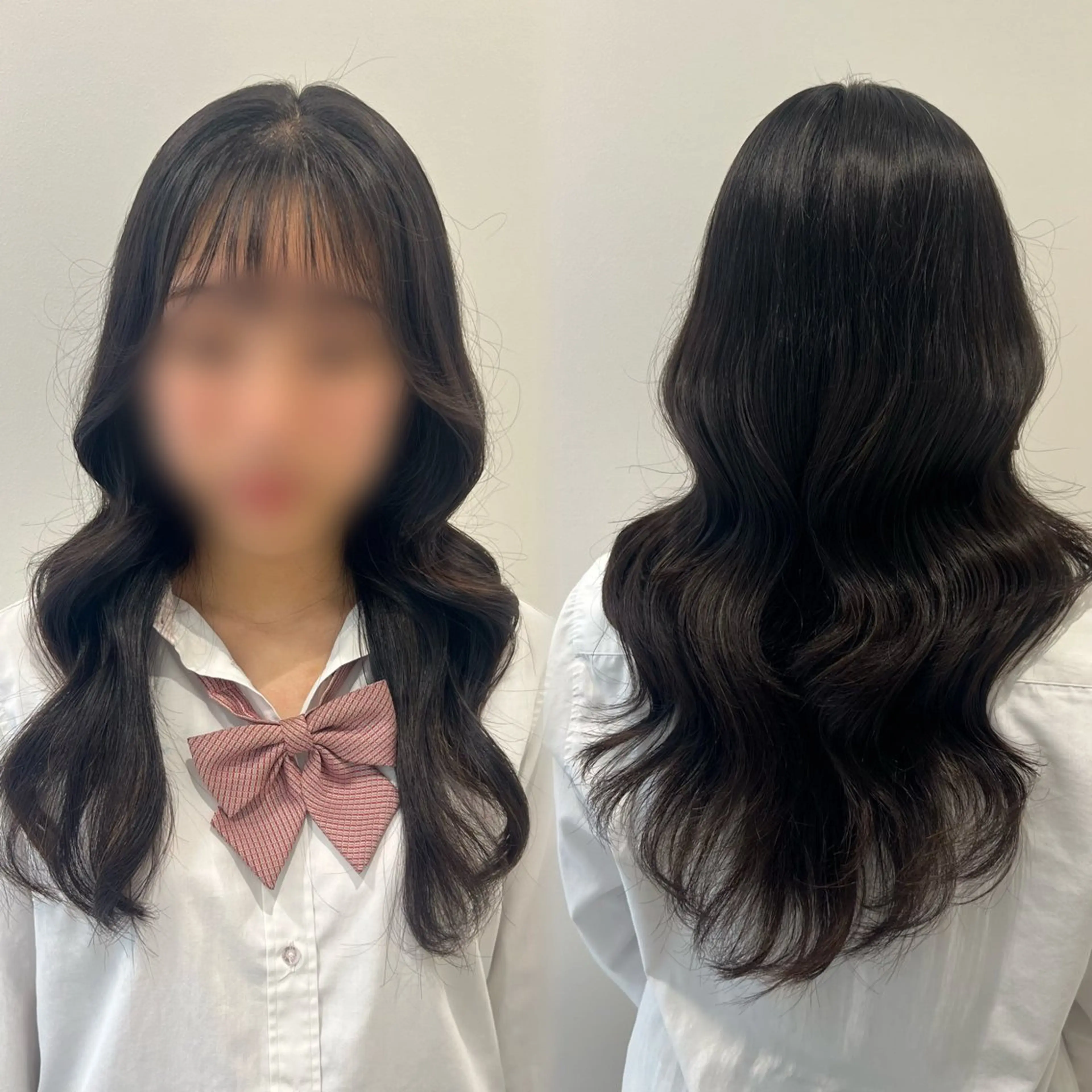 ロング ヨシンモリ 韓国風ヘア レイヤーカット Hitomi/ 練習モデル募集中のヘアスタイル