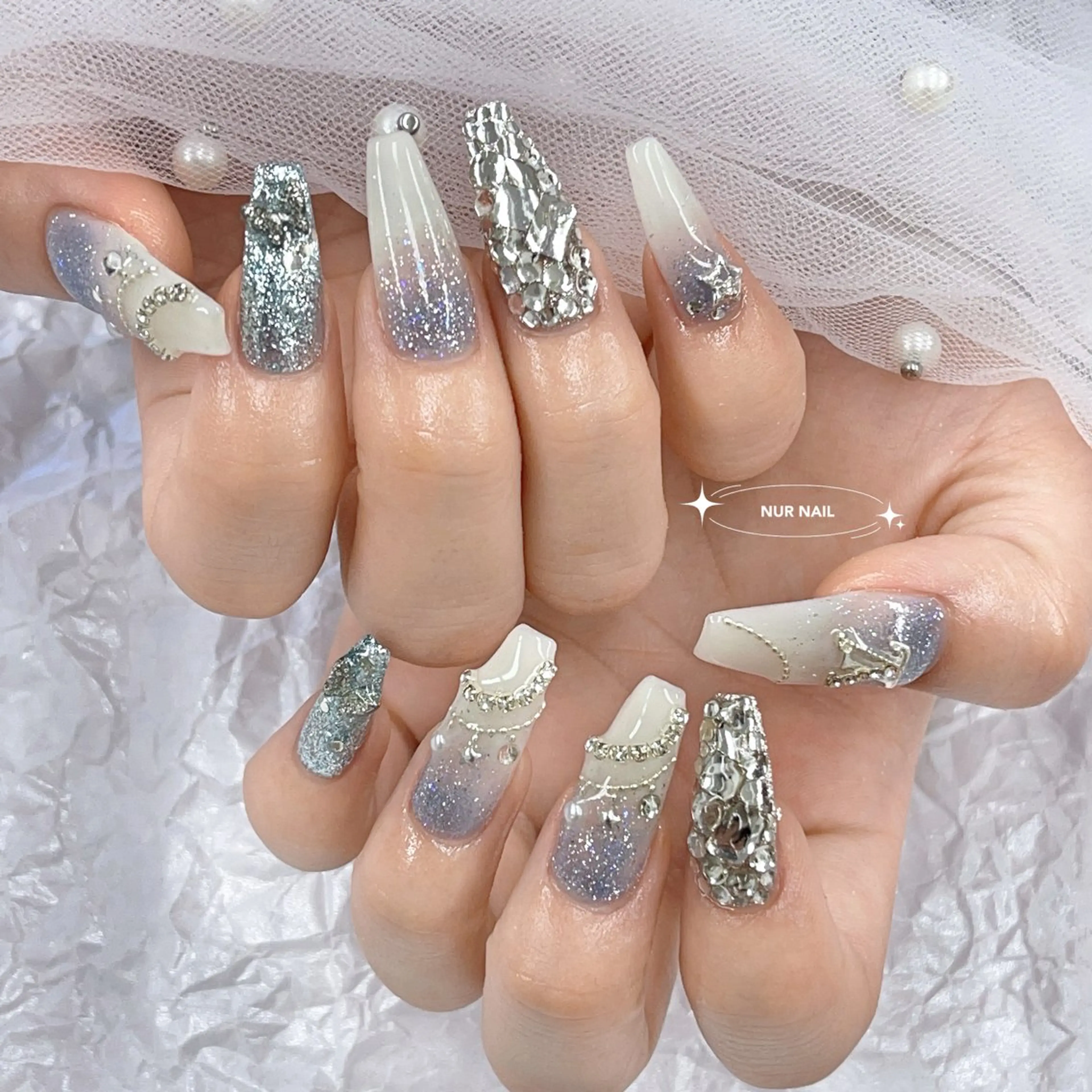 ネイル ハンドネイル ハンドケア RINA 🤍のネイルデザイン