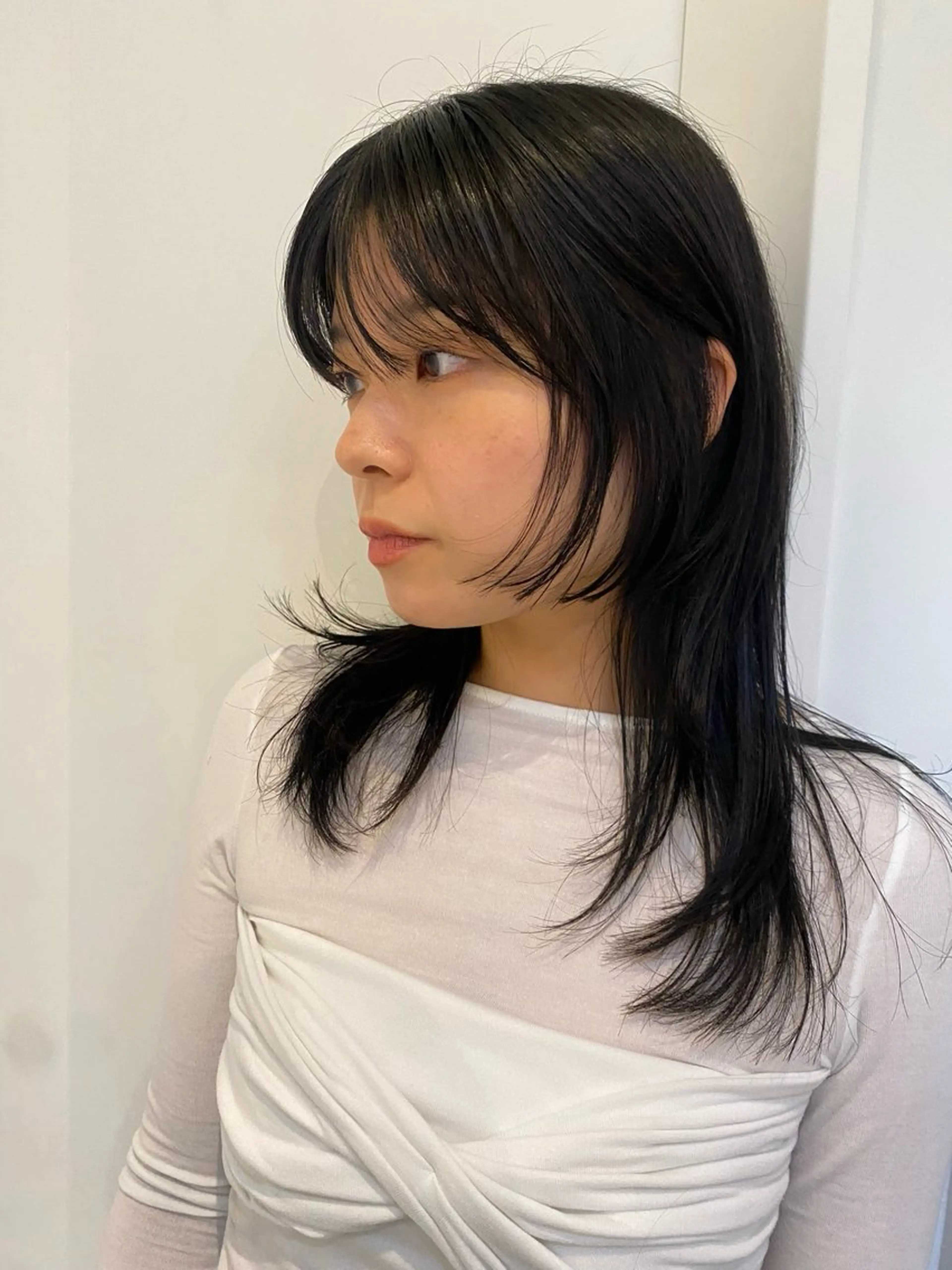 ロング カラー 砂原 ひよりのヘアスタイル