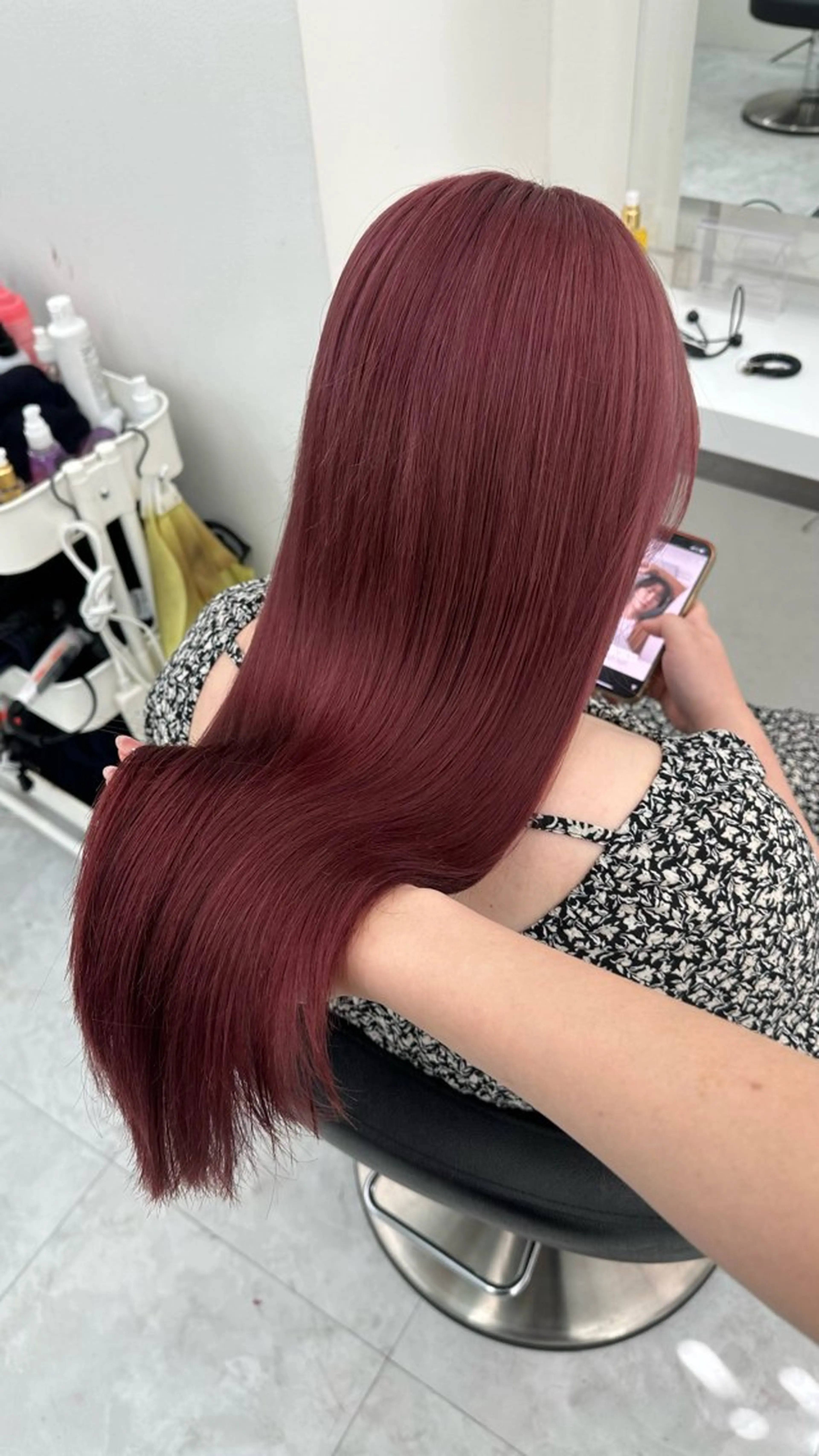 カラー ヘアカラー ヘッドスパ ヘアセット 似合わせstyle ❤︎misaki❤︎のヘアスタイル