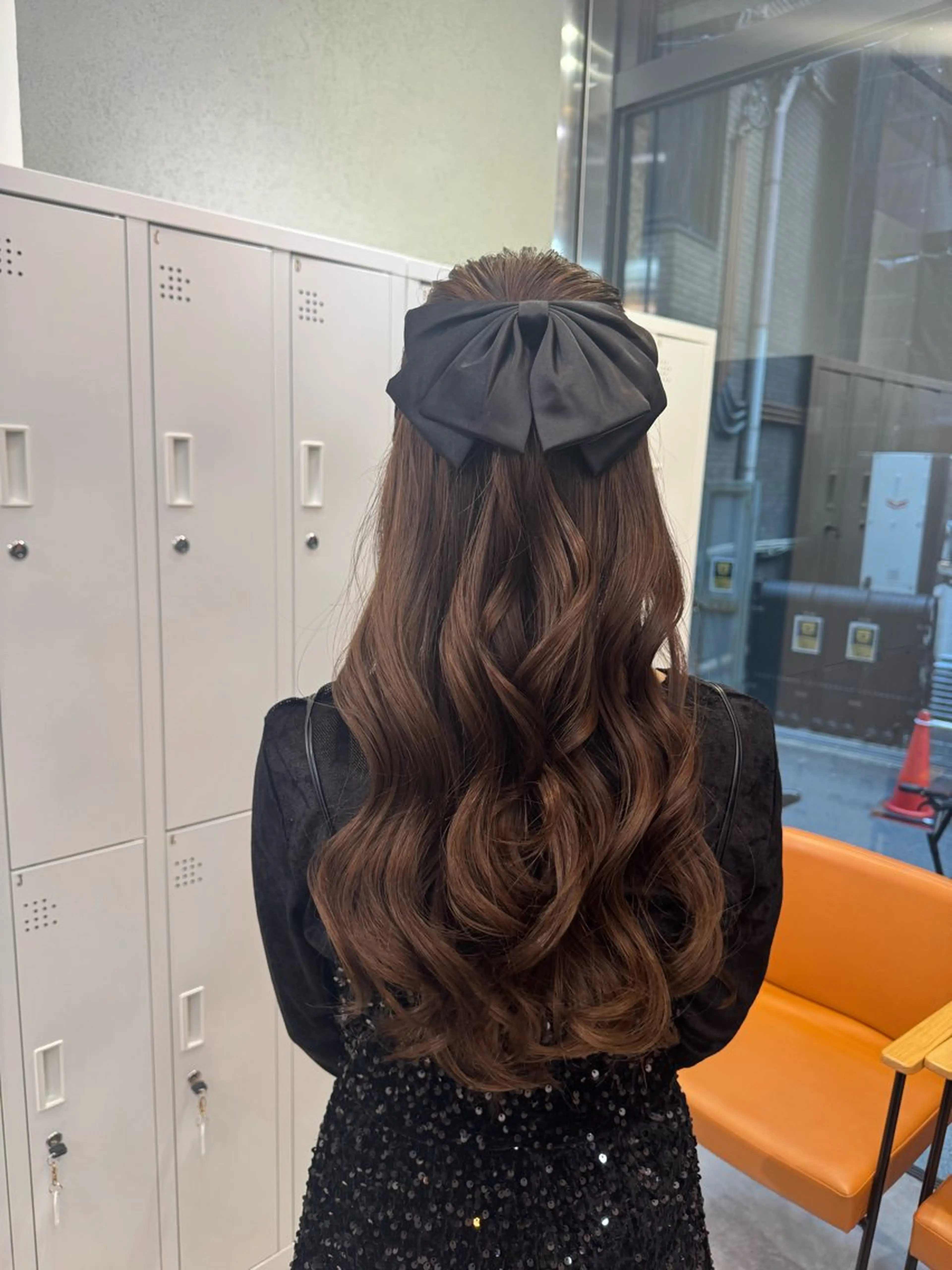 ロング 赤み無し柔らかカラー 【梅田】madokaのヘアスタイル