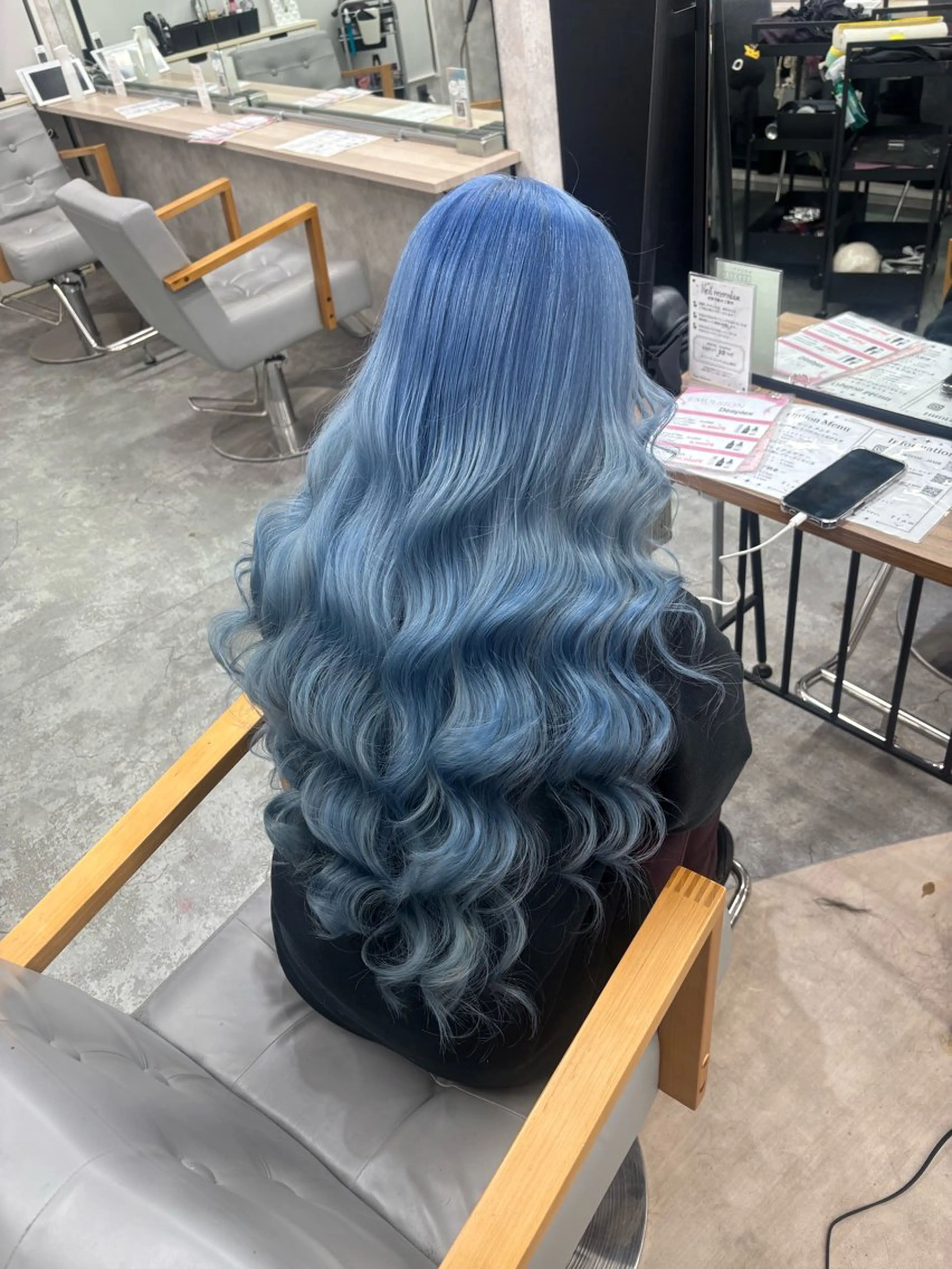 ロング カラー ヘアカラー トリートメント ギャル/ハイトーン 特化/ルイヤのヘアスタイル