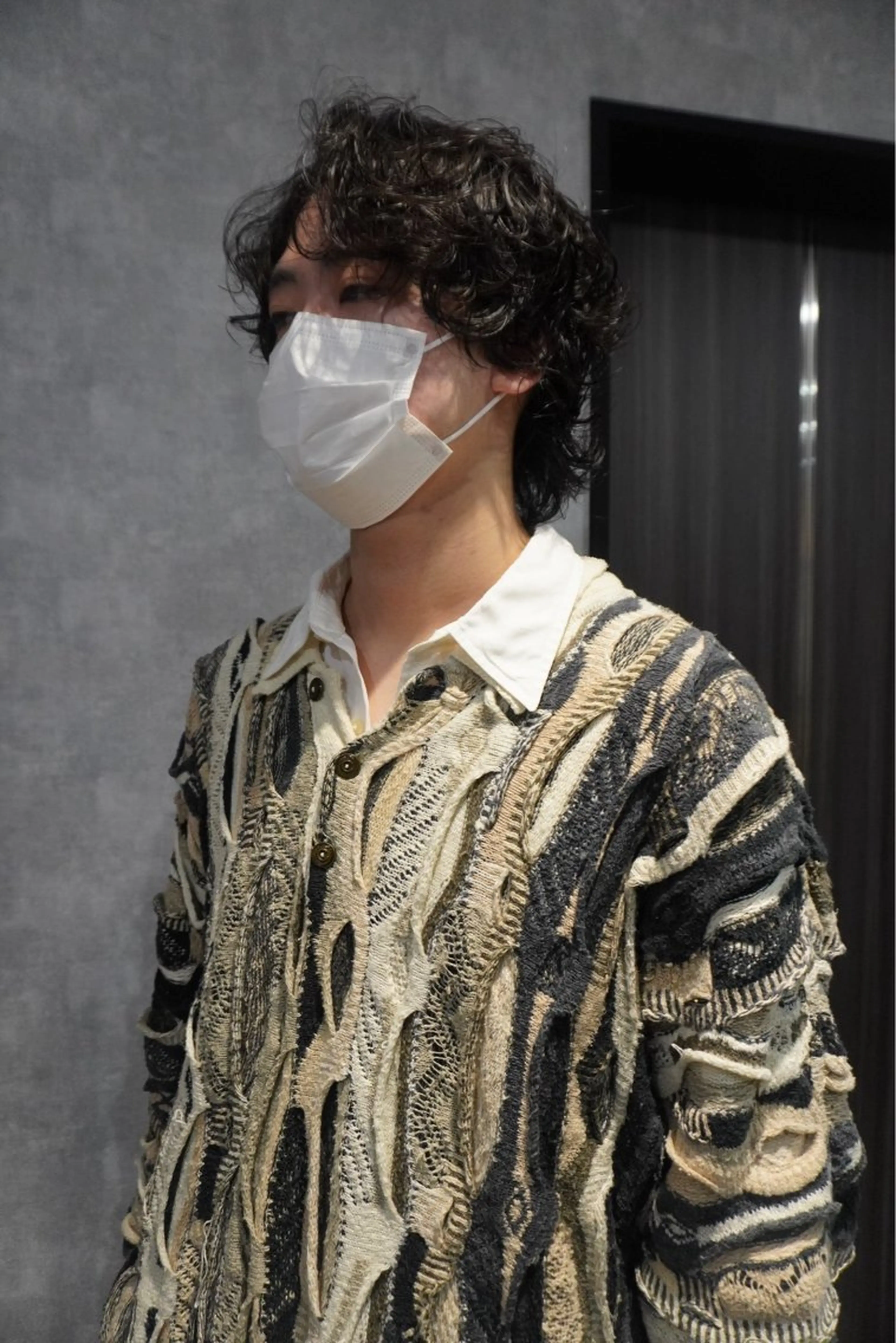 ショート パーマ メンズ パーマ KENSHIN メンズパーマのヘアスタイル