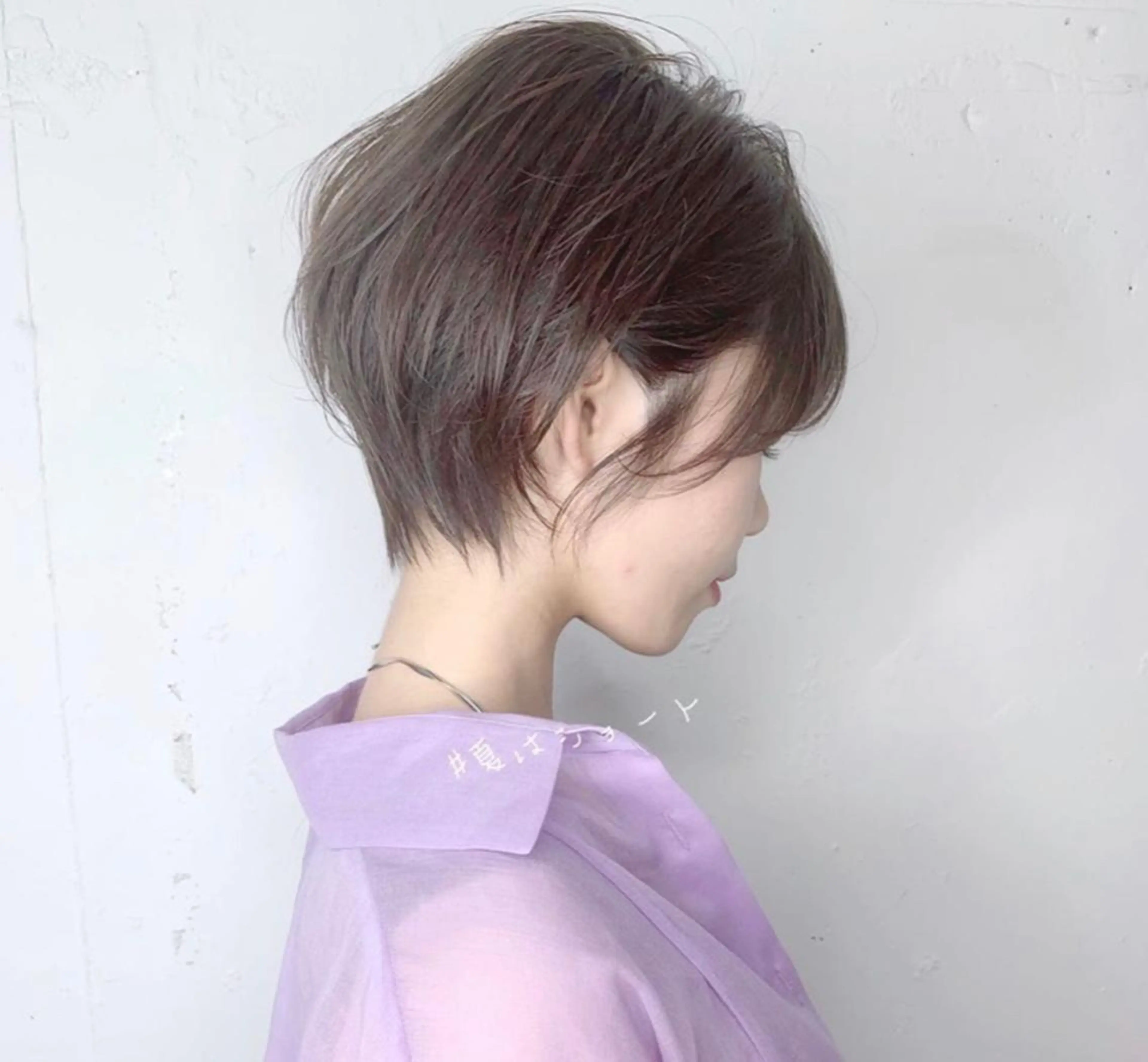 ショート カラー ハンサムショート ベージュカラー ショートヘア Roid 代表✨HIROのヘアスタイル