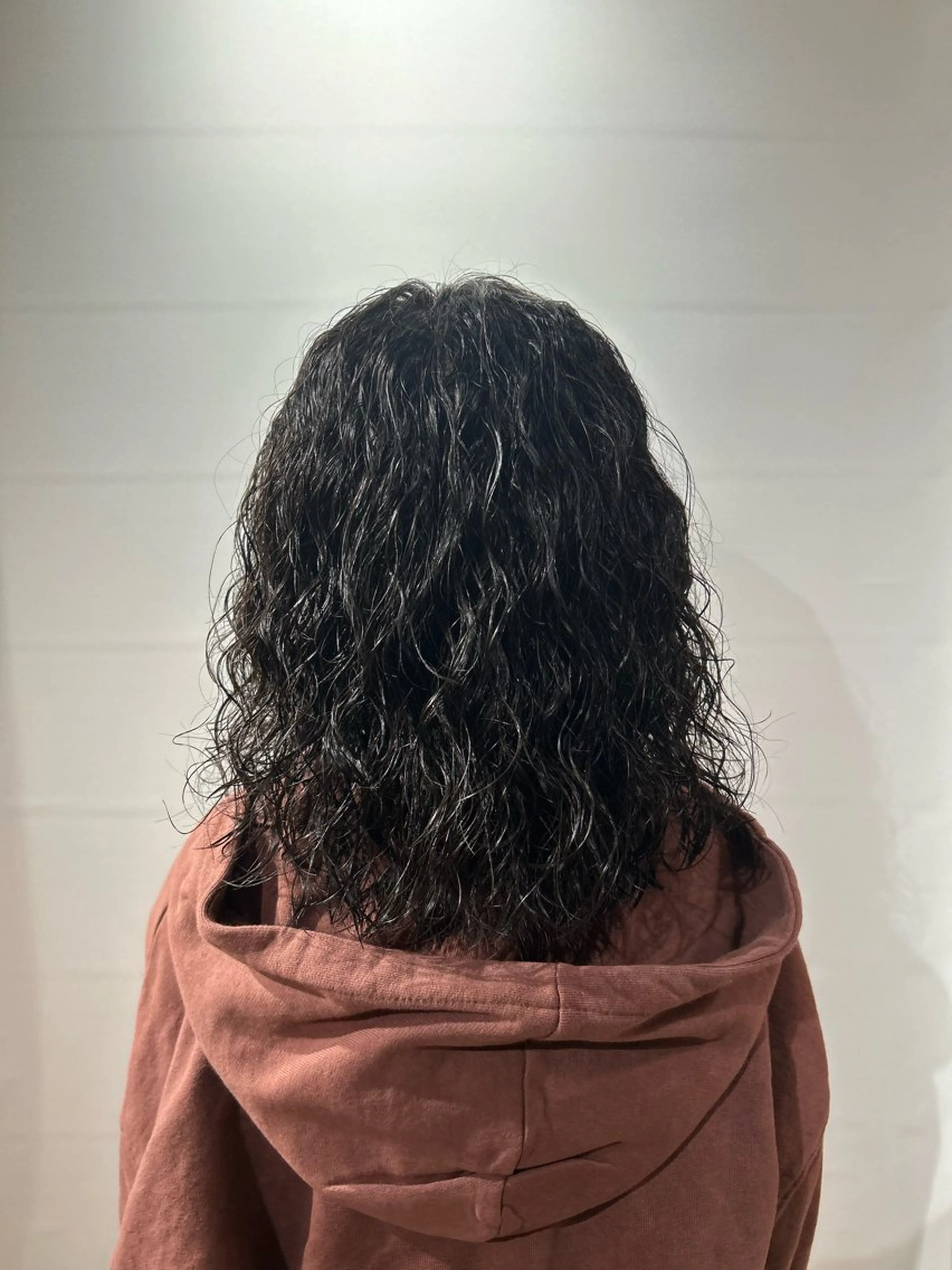 ミディアム パーマ キッズ ミディアムパーマ 久保 陵伽のヘアスタイル