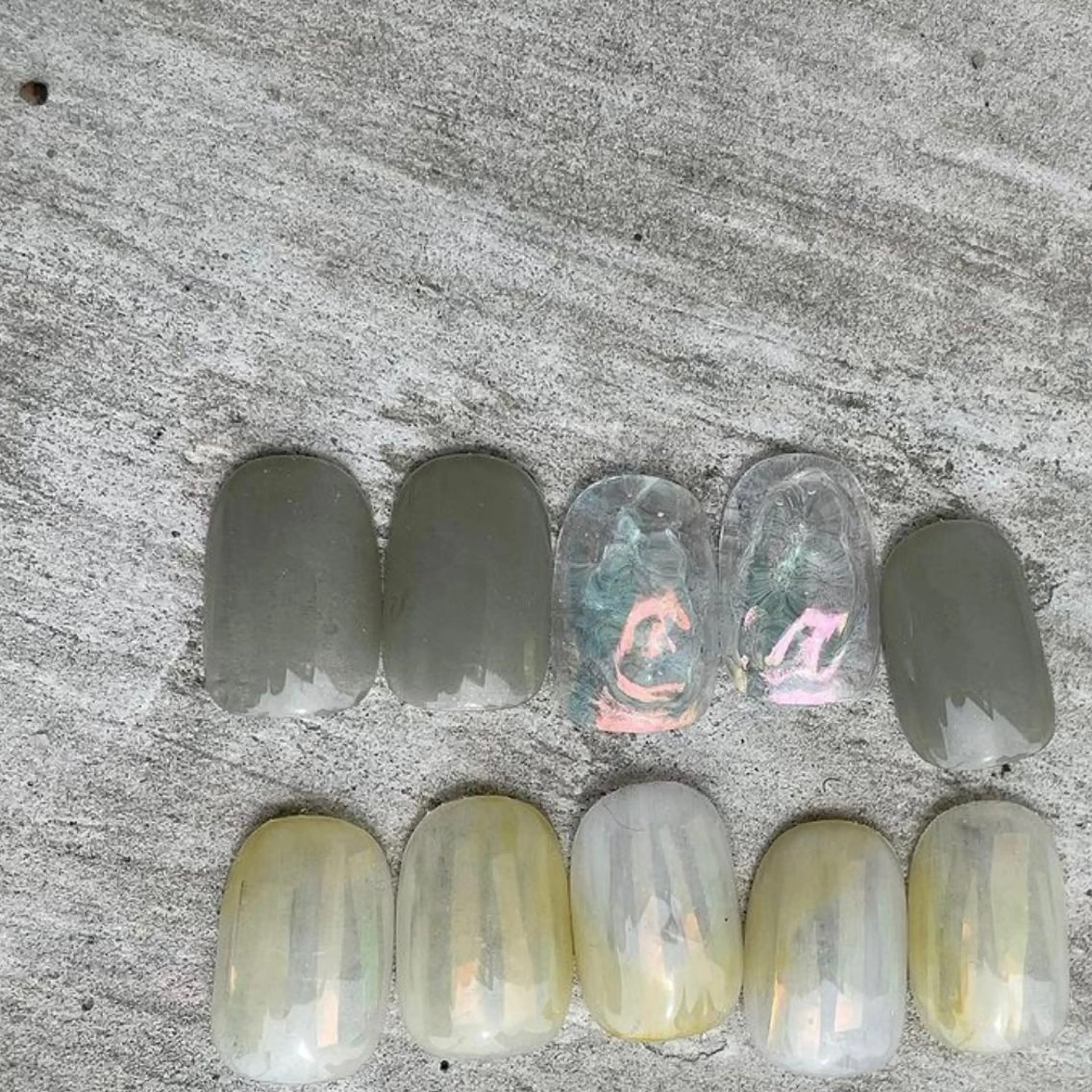 ネイル シンプルネイル ハンドネイル ハンドケア lylynail YUUKAのネイルデザイン