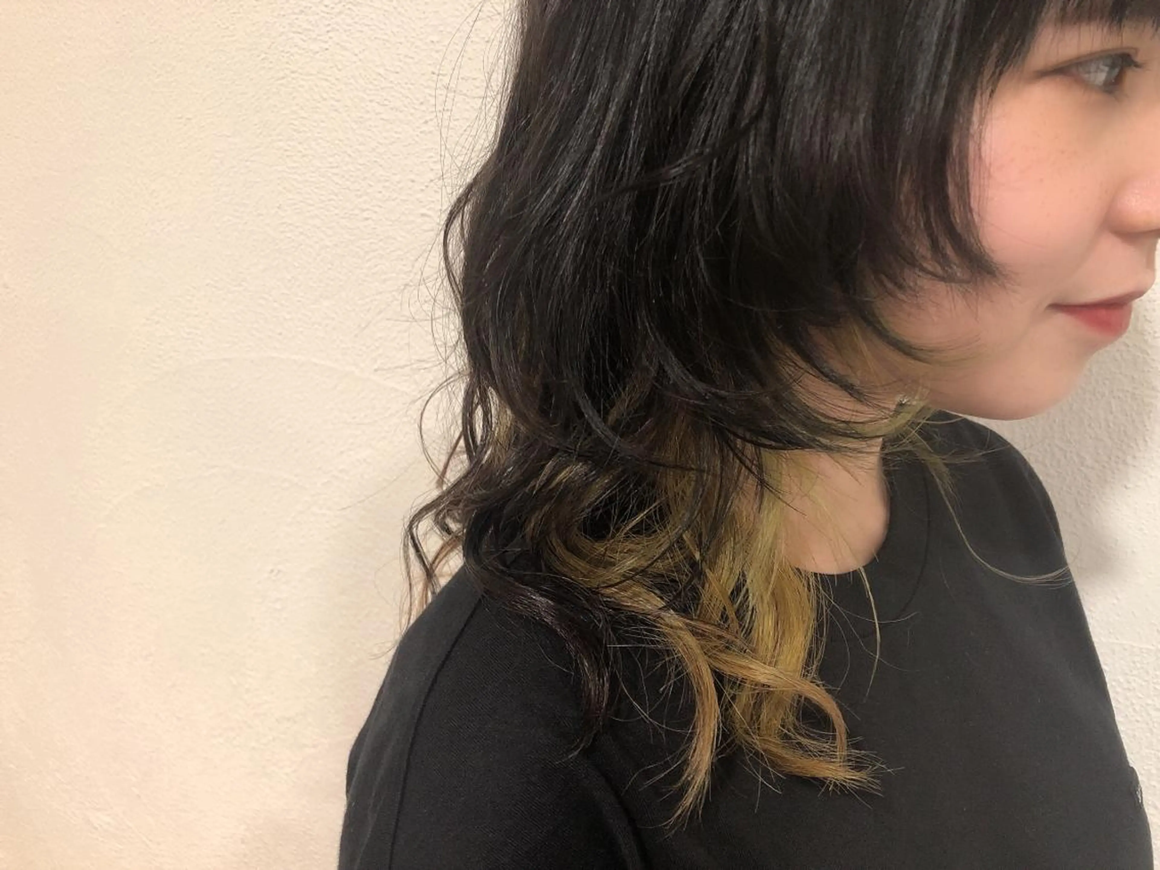 ロング カラー インナーカラー レイヤーカット ロング ウルフカット パ ルのヘアスタイル