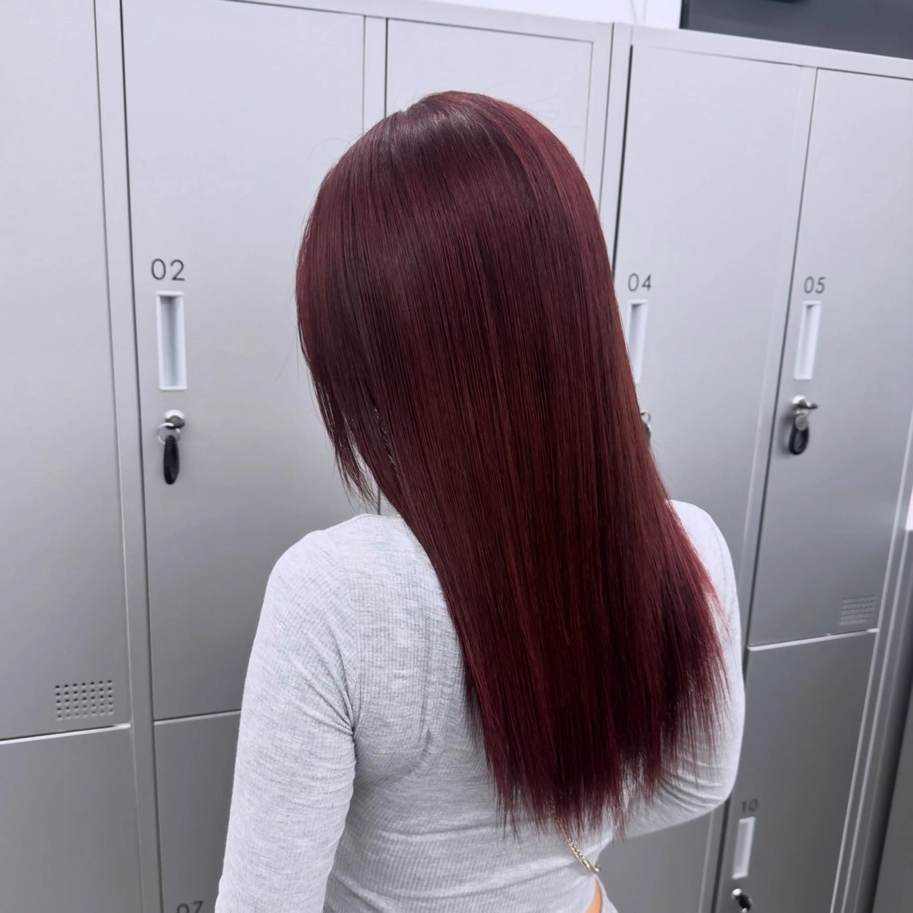 ロング カラー 🕯コバ/レイヤー/ 美髪縮毛🕯のヘアスタイル