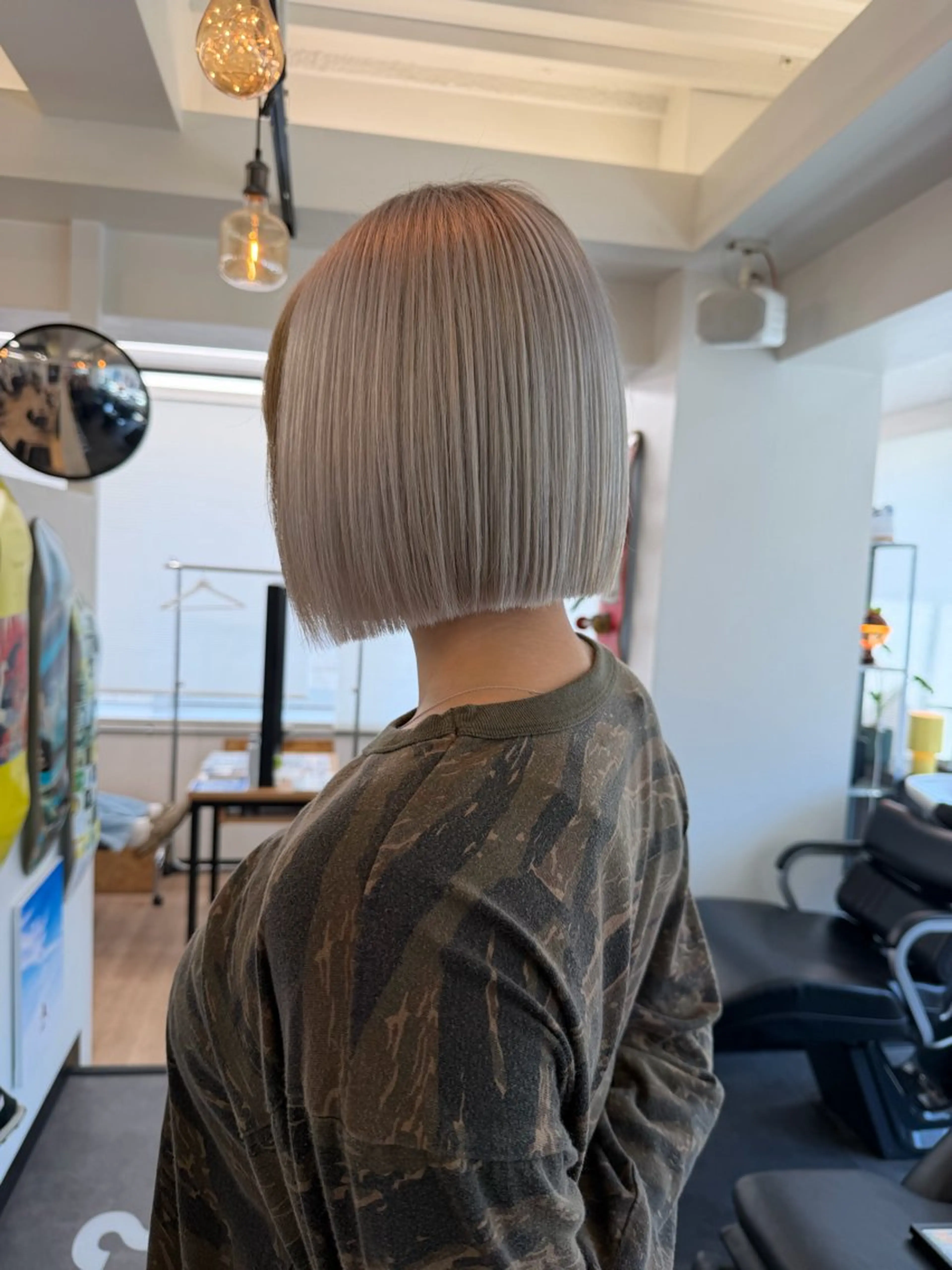 ショート ヘアカラー ボブカット募集/ モカのヘアスタイル