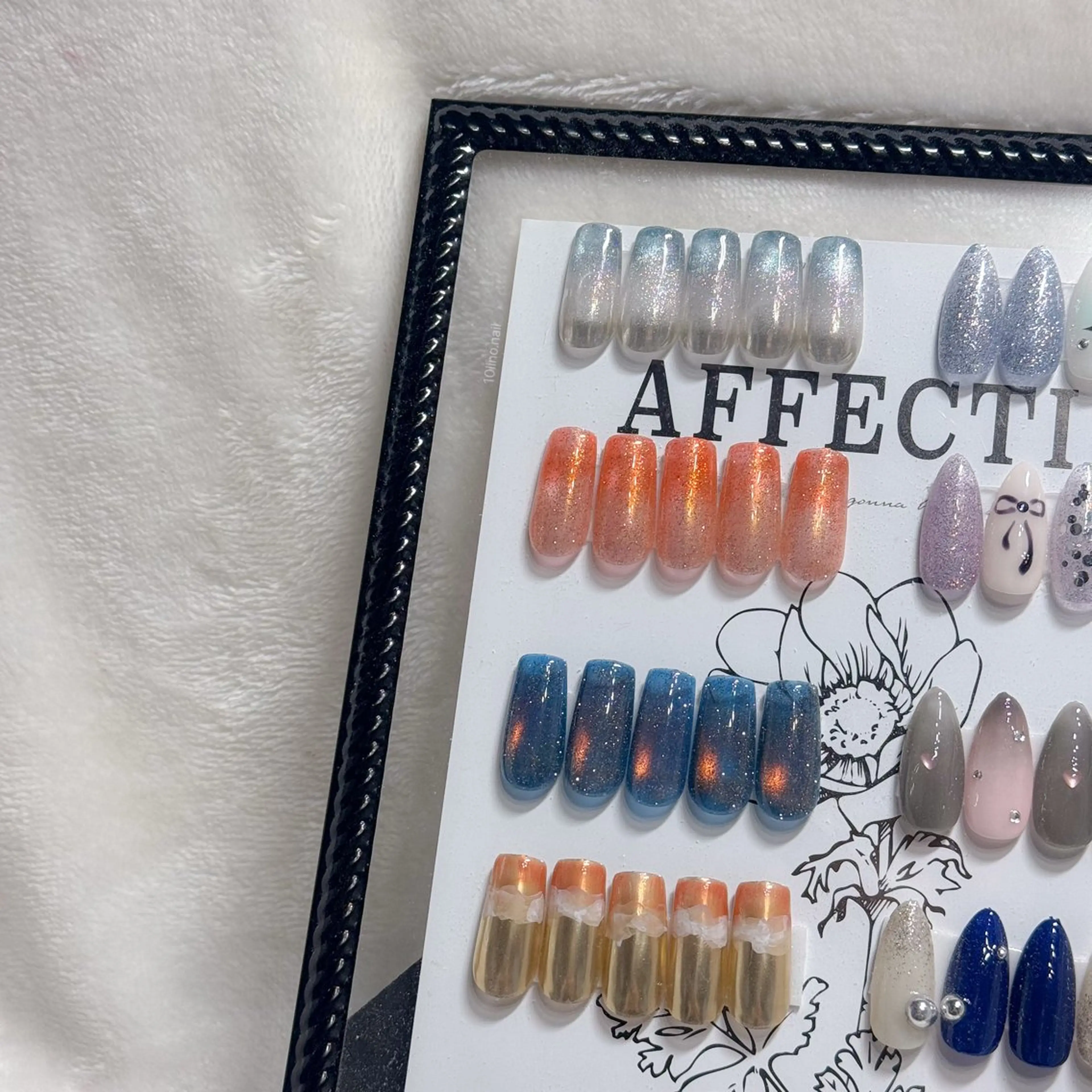 ネイル 氷ネイル・うるうるネイル キラキラネイル Miracia from Mネイル所属・Miracia 【TORINO】のネイルデザイン