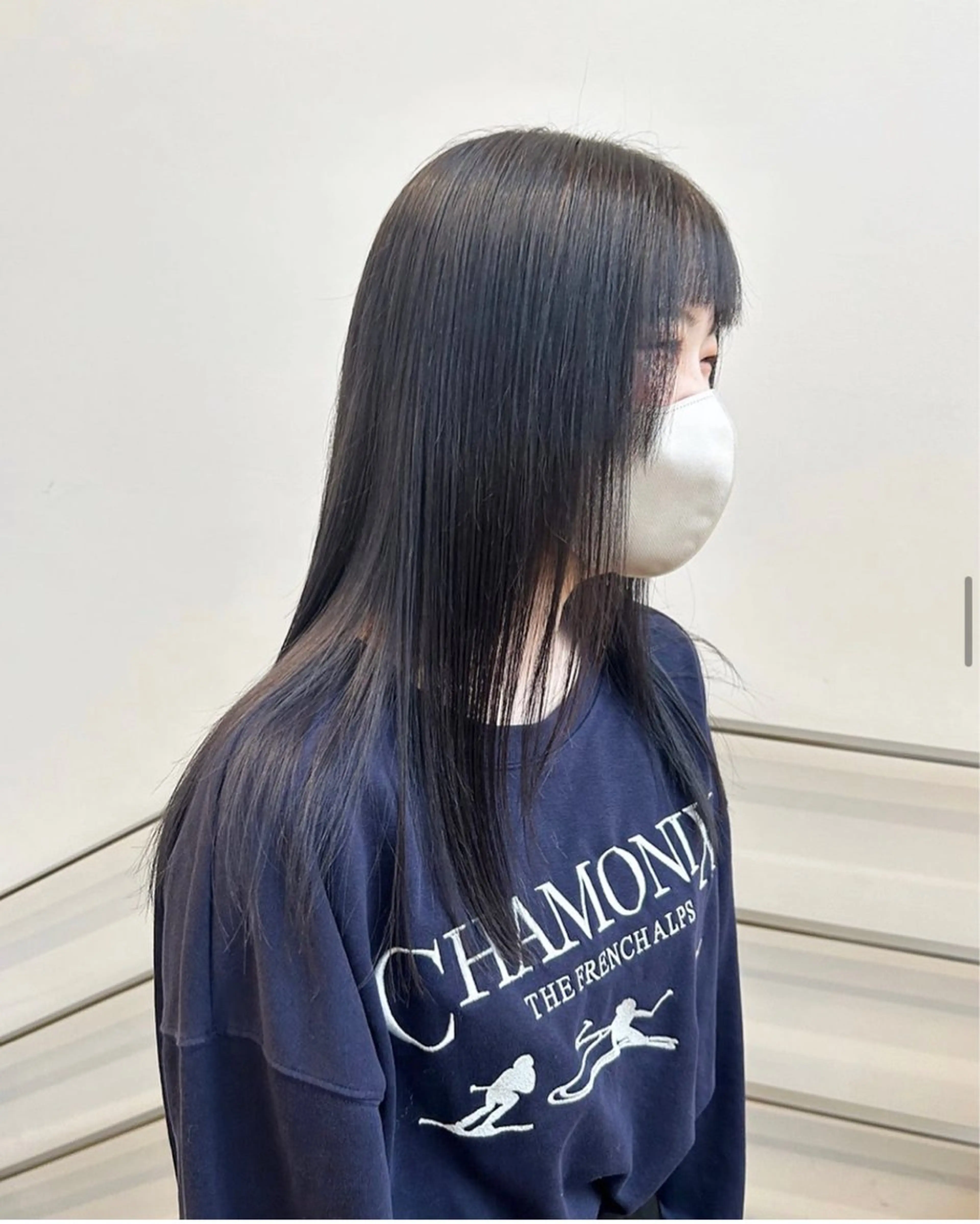 セミロング カラー パーマ ヘアアレンジ ダークグレー ダークグレージュ グレージュ ハイトーンカラー カット ヘアカラー トリートメント stylist 🎀 kanaのその他イメージ