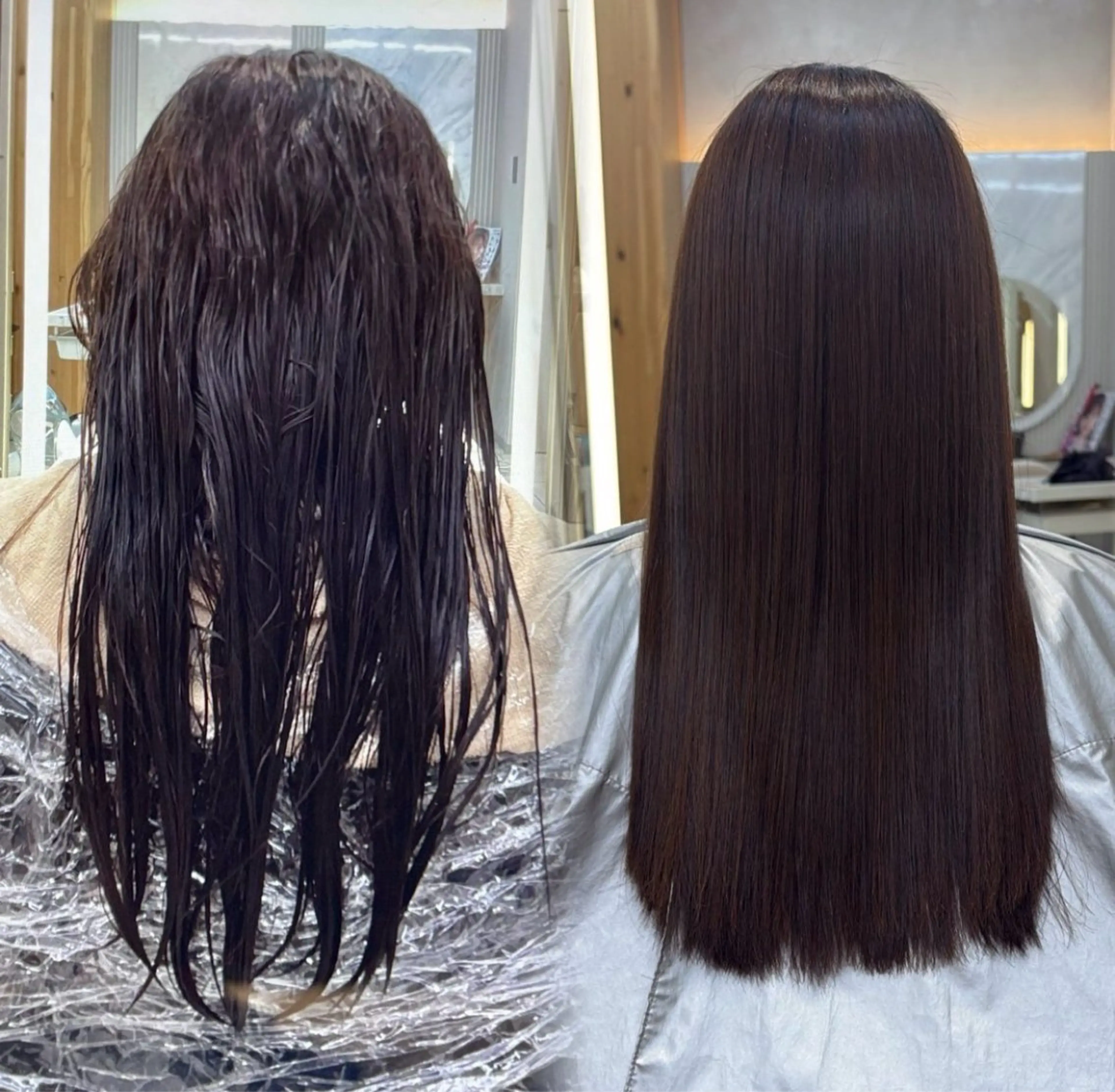 ロング 縮毛矯正 つや髪/ライブヘア /Miya🎀🪽のヘアスタイル