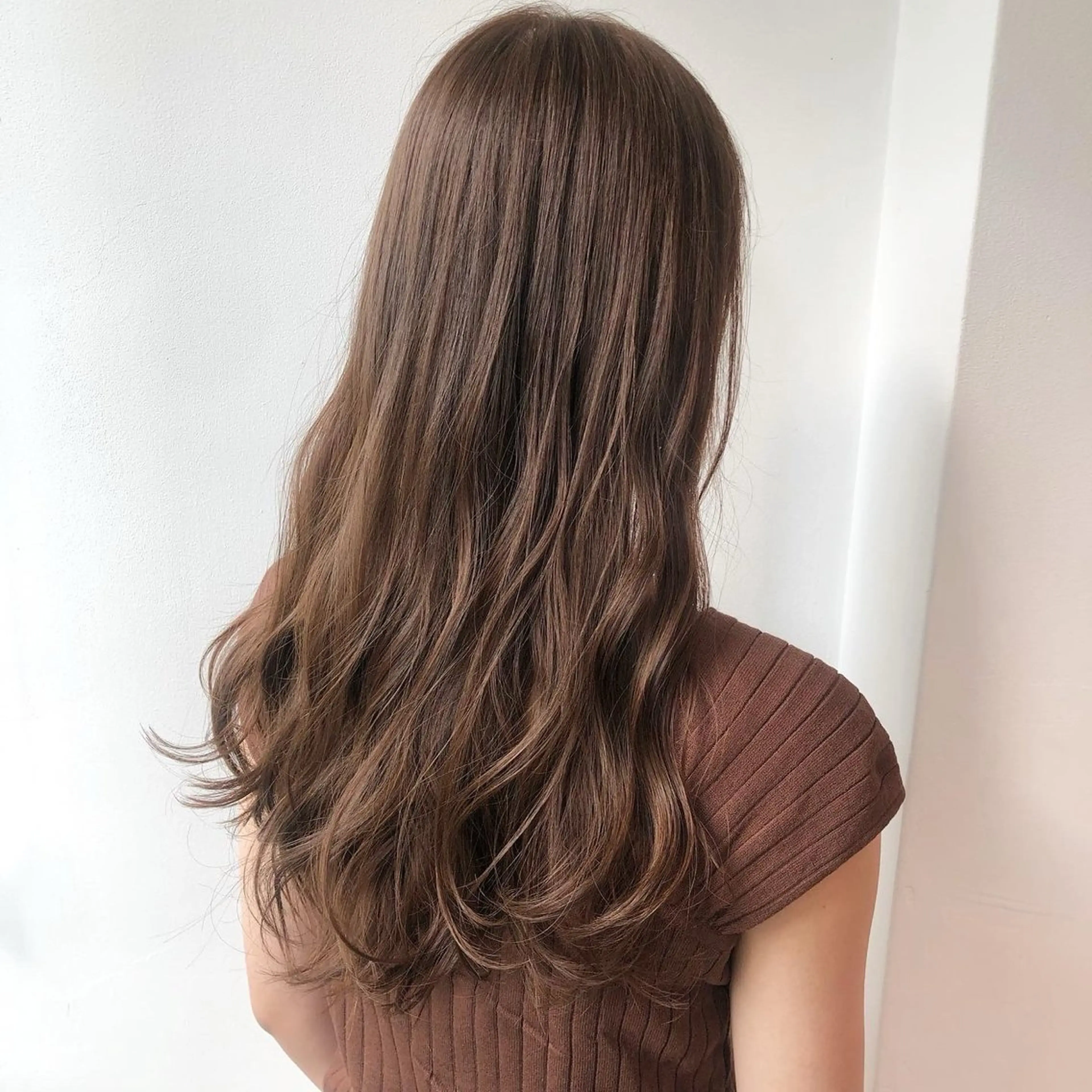 カラー カット ヘアカラー トリートメント 💖ブリーチなし透明 感💖ASAHIのヘアスタイル