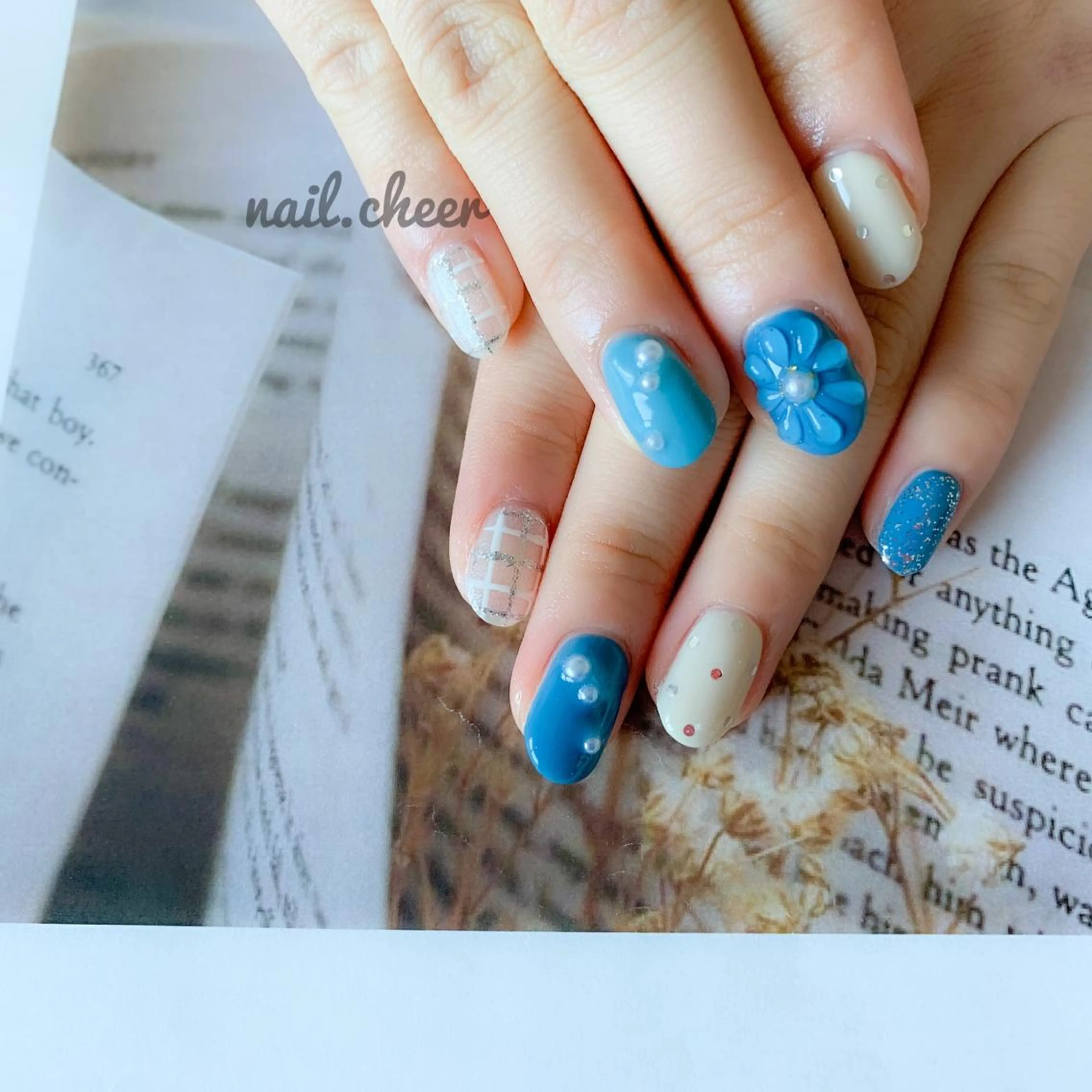 ネイル 春ネイル nailist_ momijiのネイルデザイン