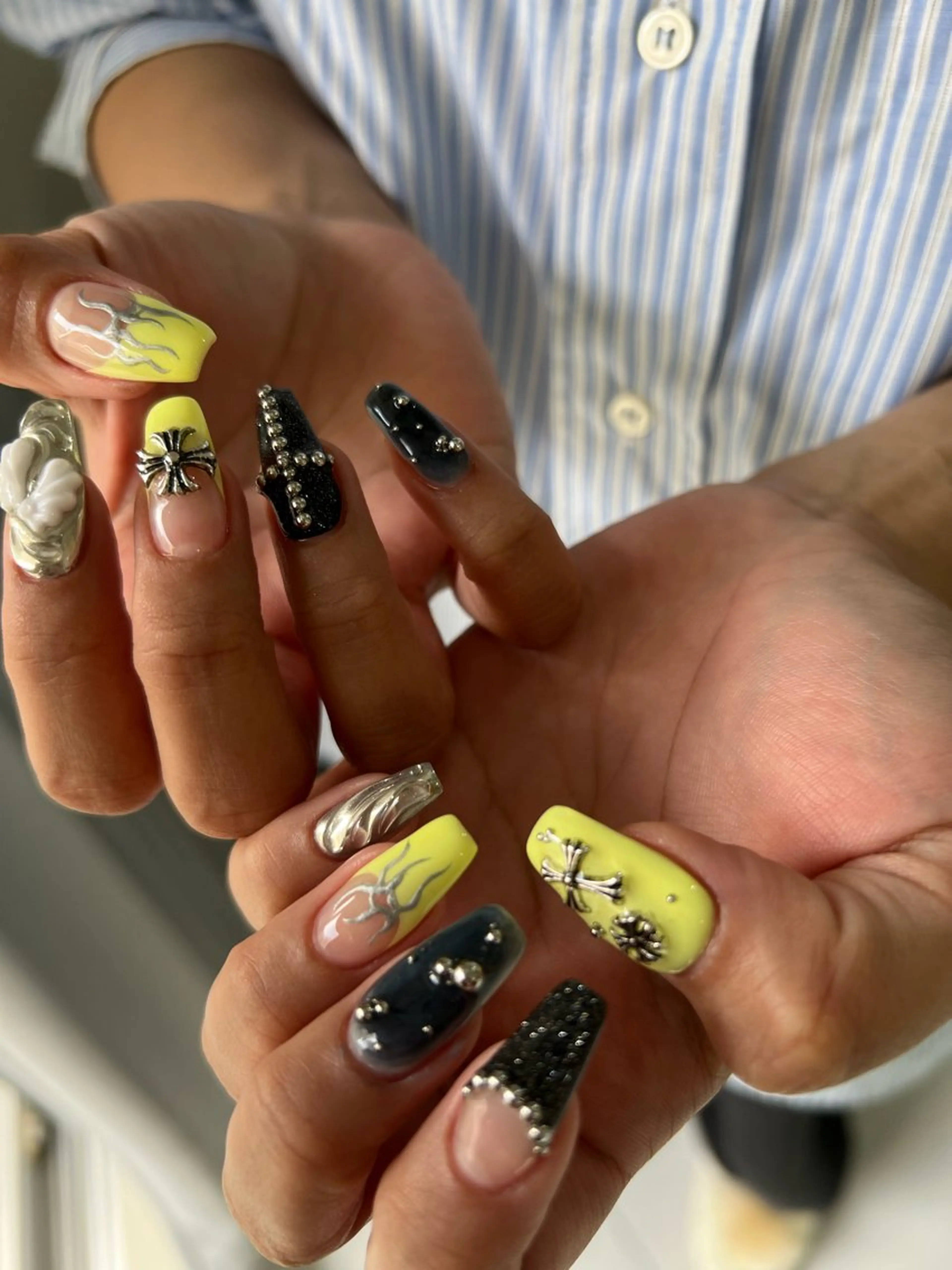 ネイル 持ち込み ハンドネイル ハンドケア Charme. NOBUKOのネイルデザイン