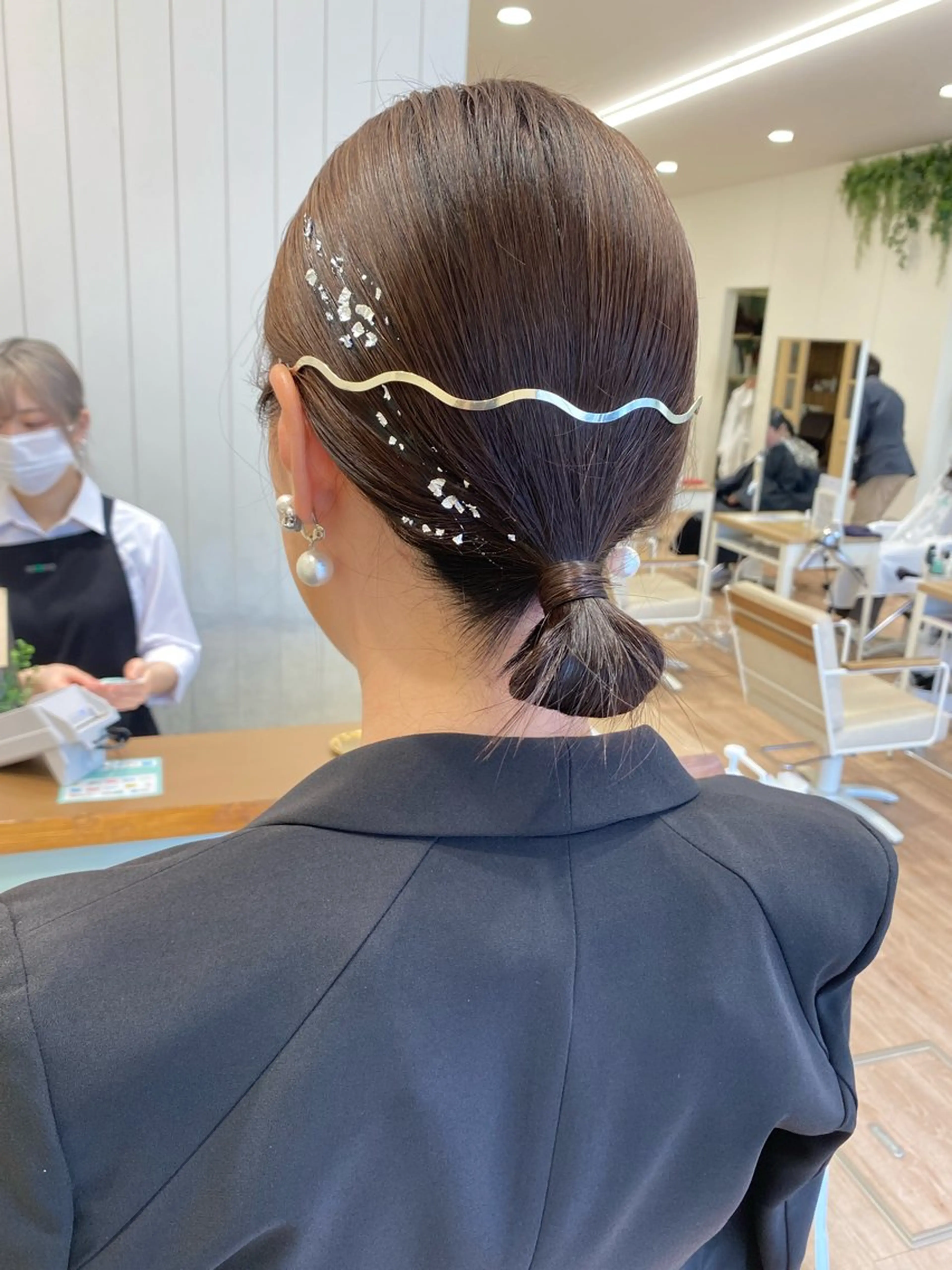 ミディアム ヘアアレンジ ヘアセット ayaka #パーマ#アレンジのヘアスタイル