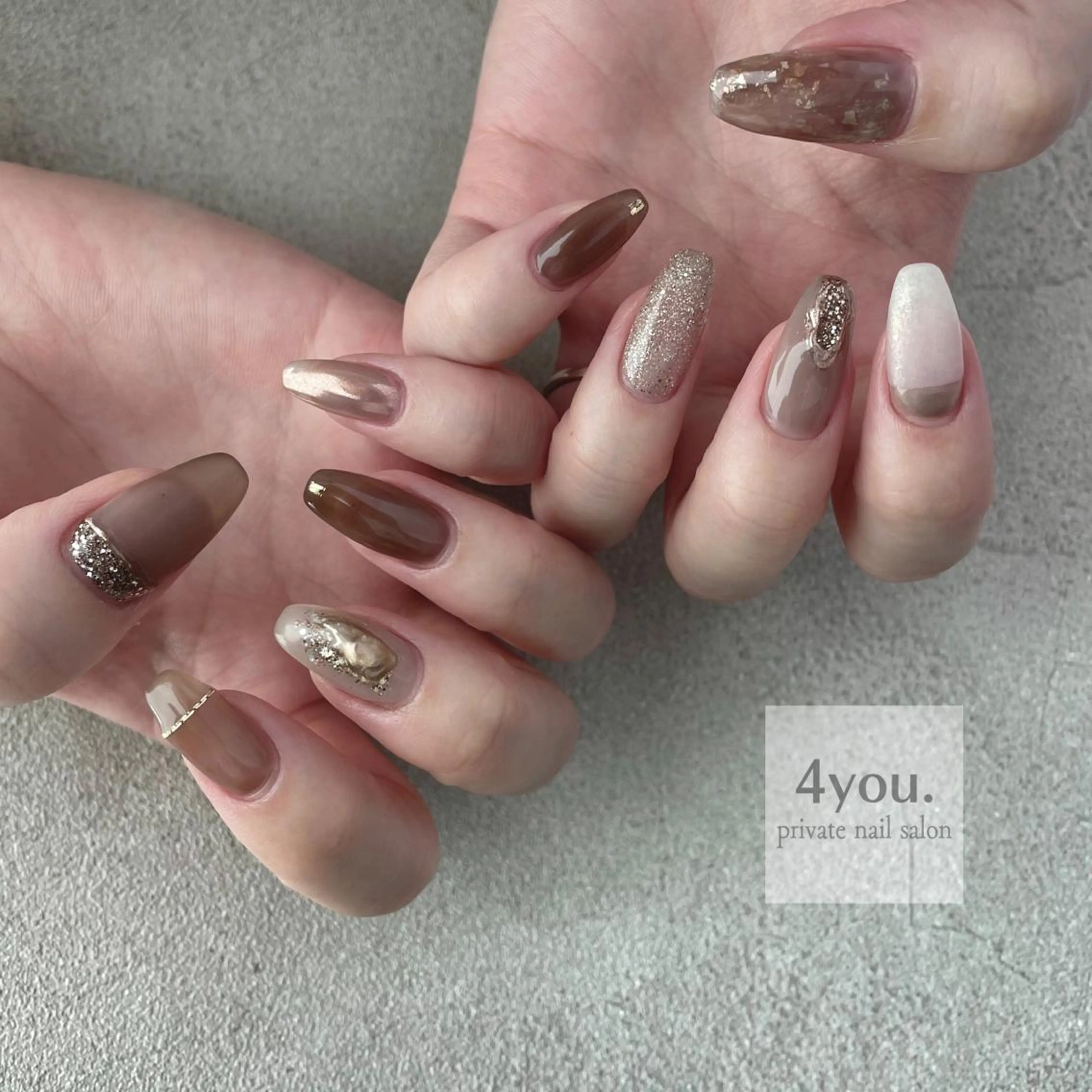 ネイル nail salon ４ｙｏｕ．のネイルデザイン
