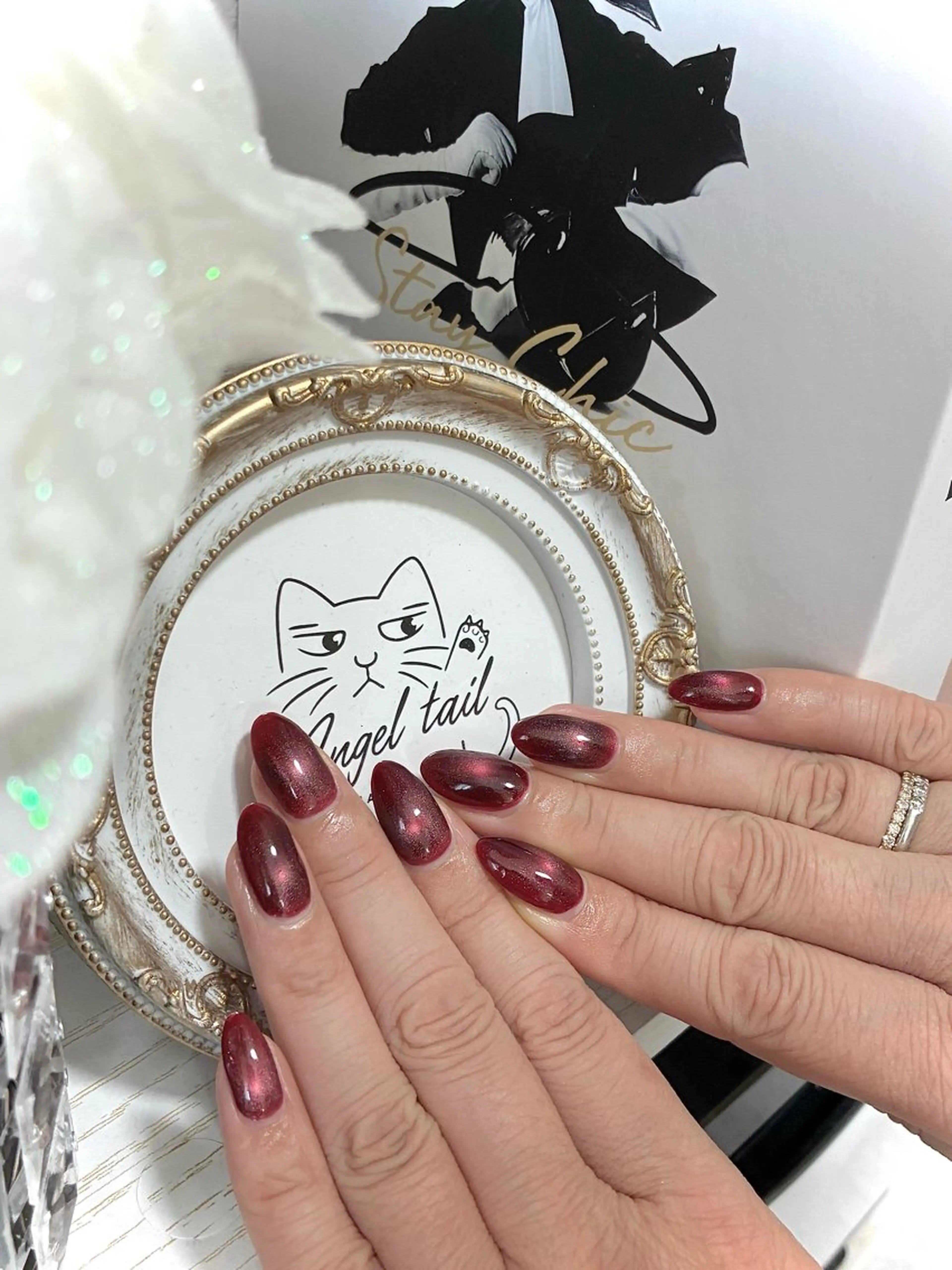 ネイル ハンドネイル Angel tailのネイルデザイン