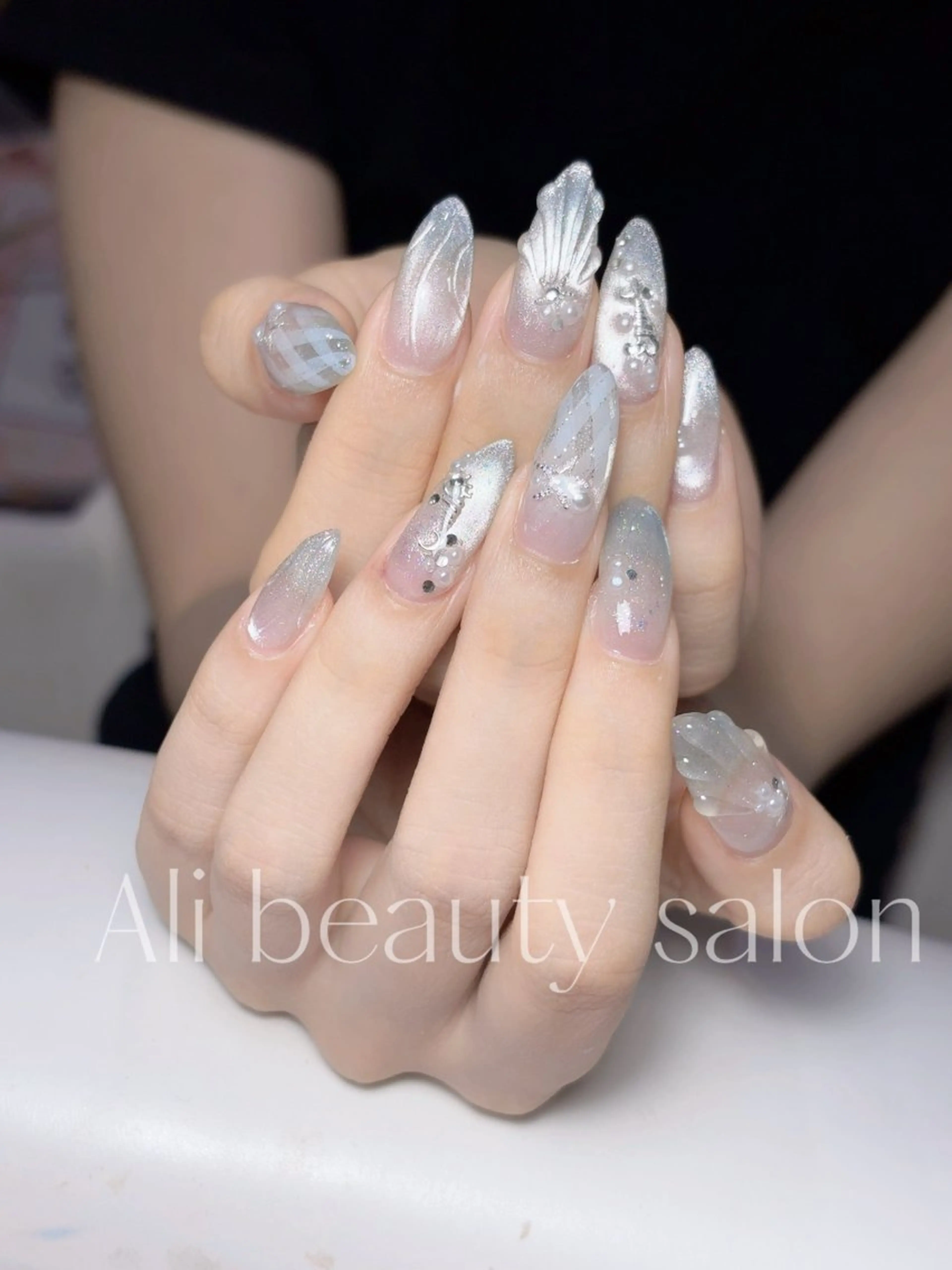 ネイル マグネットネイル ハンドネイル Ali 新小岩 ネイル専門のネイルデザイン
