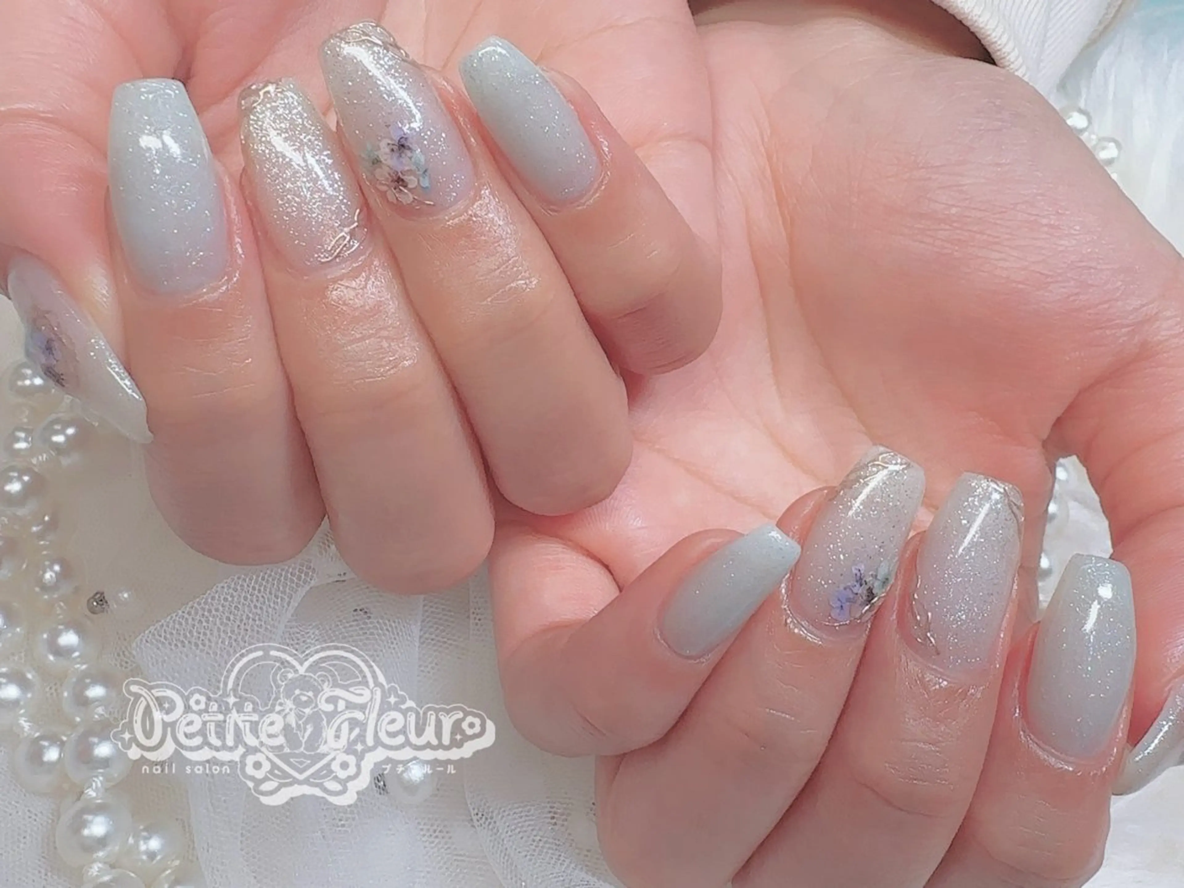 ネイル ❁⃘*。Petite fleur❁⃘*りさのネイルデザイン