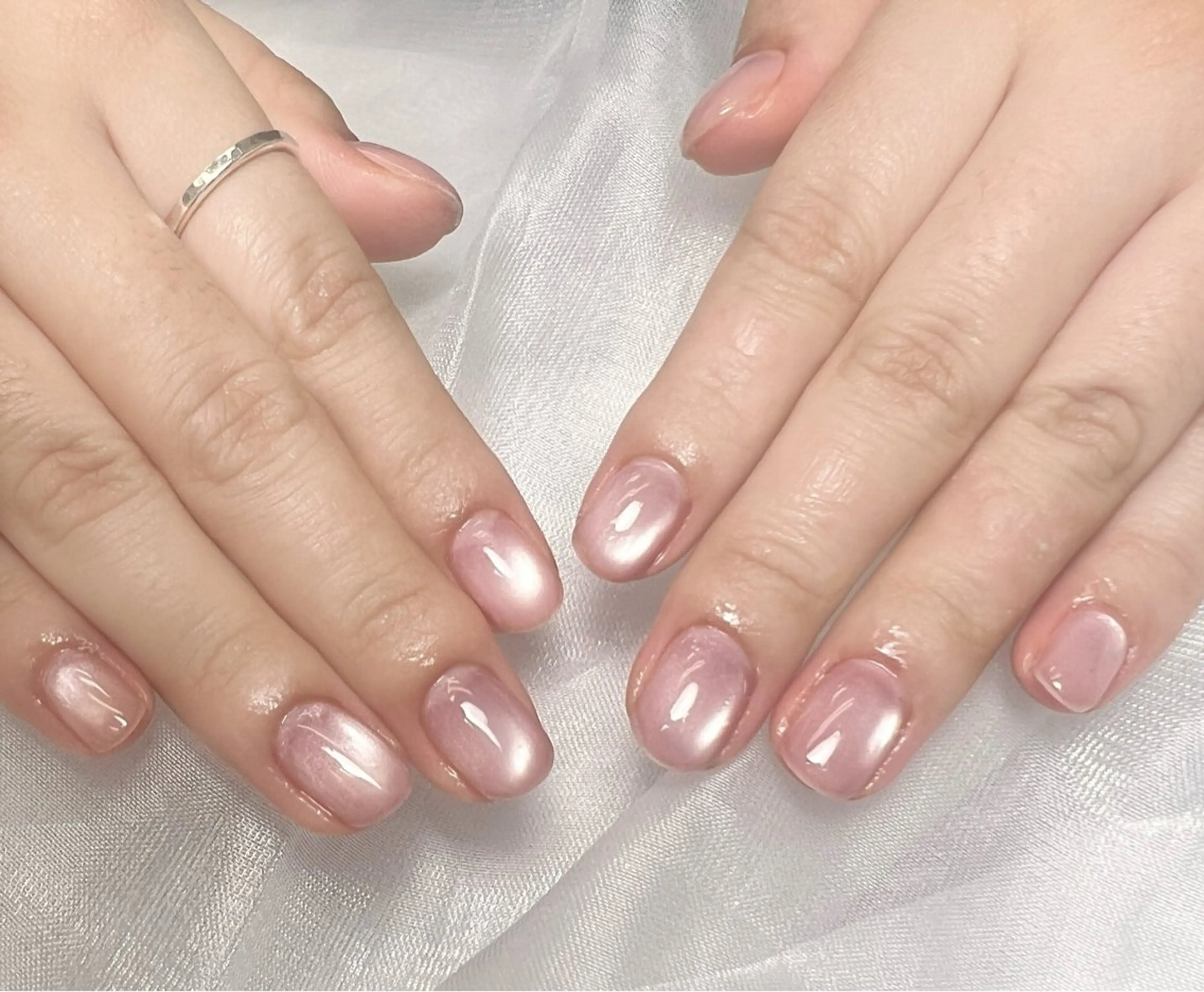 ネイル クリアネイル マグネットネイル Dea所属・DEA Ouのネイルデザイン