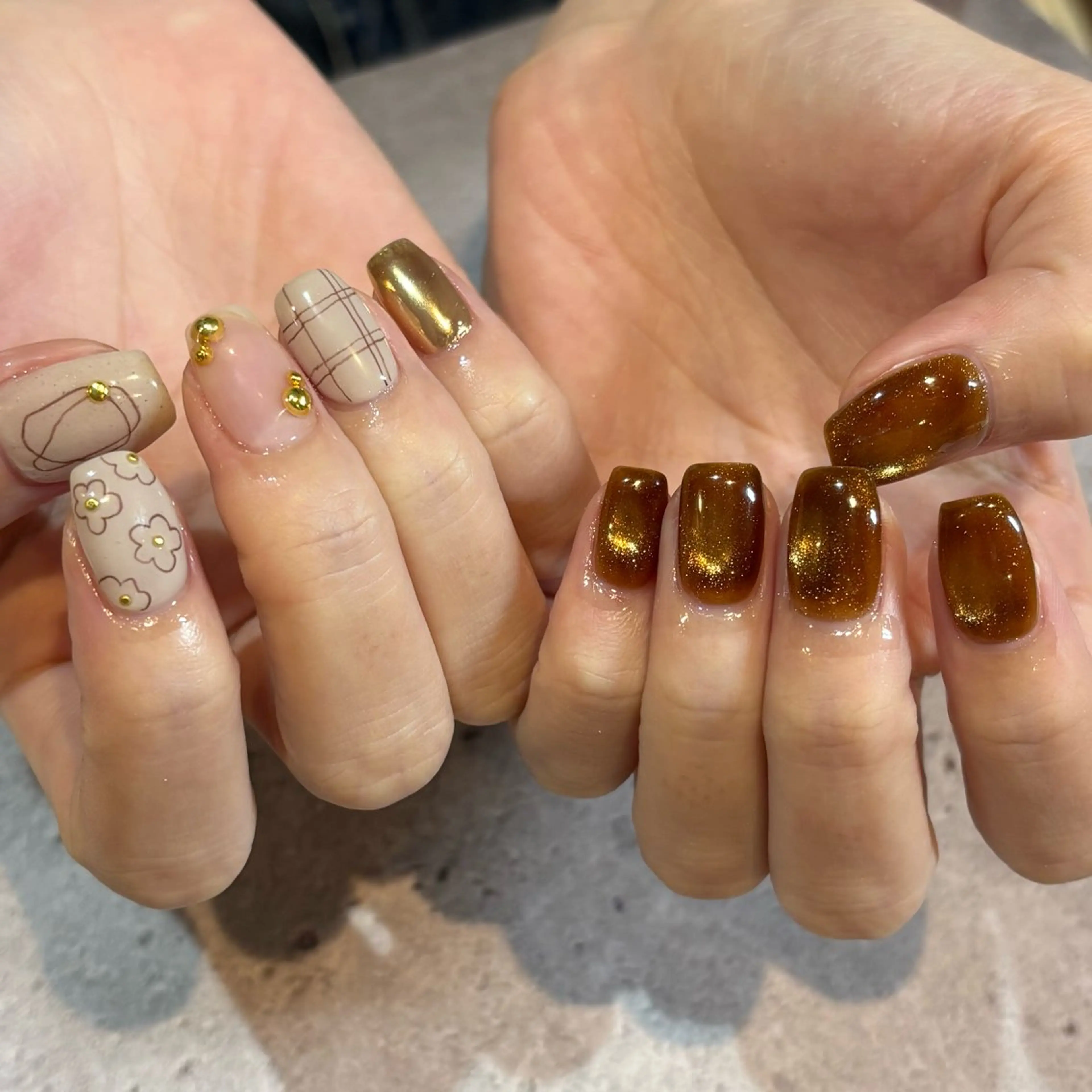 ネイル Lusso ayaneのネイルデザイン