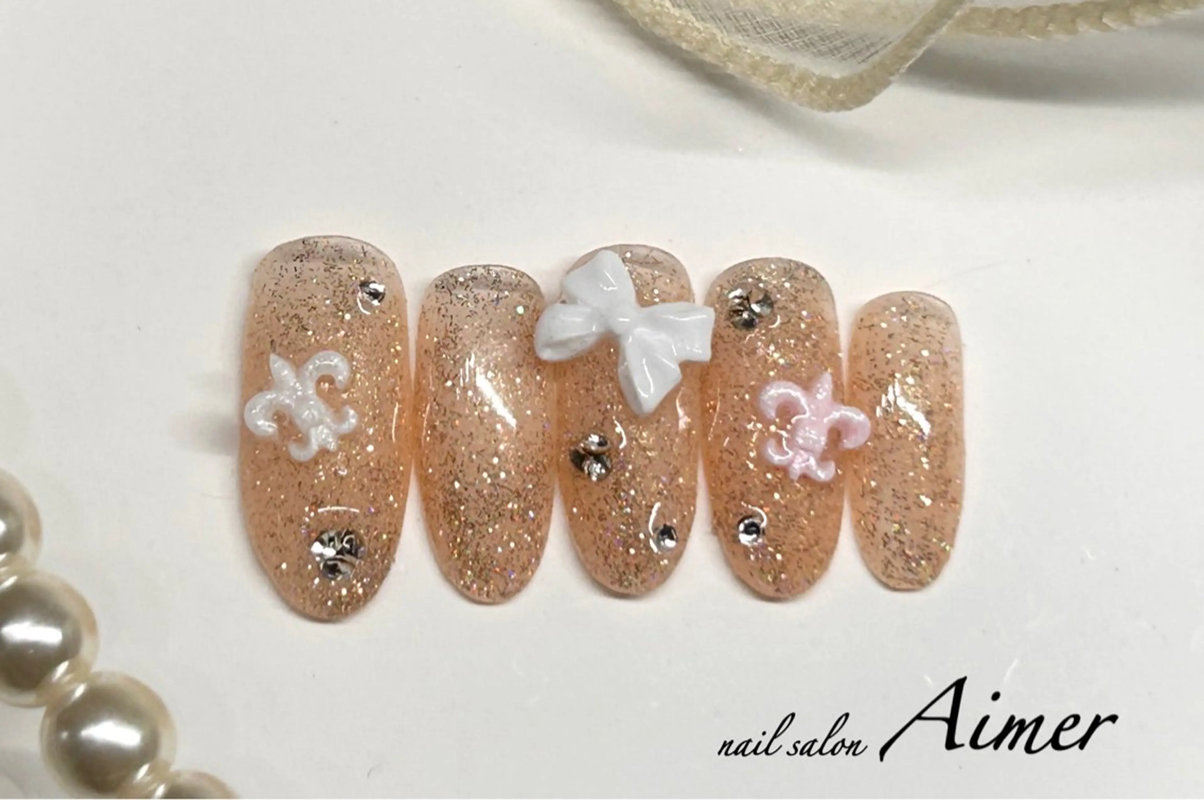 ネイル ハンドネイル nail salon Aimerのネイルデザイン
