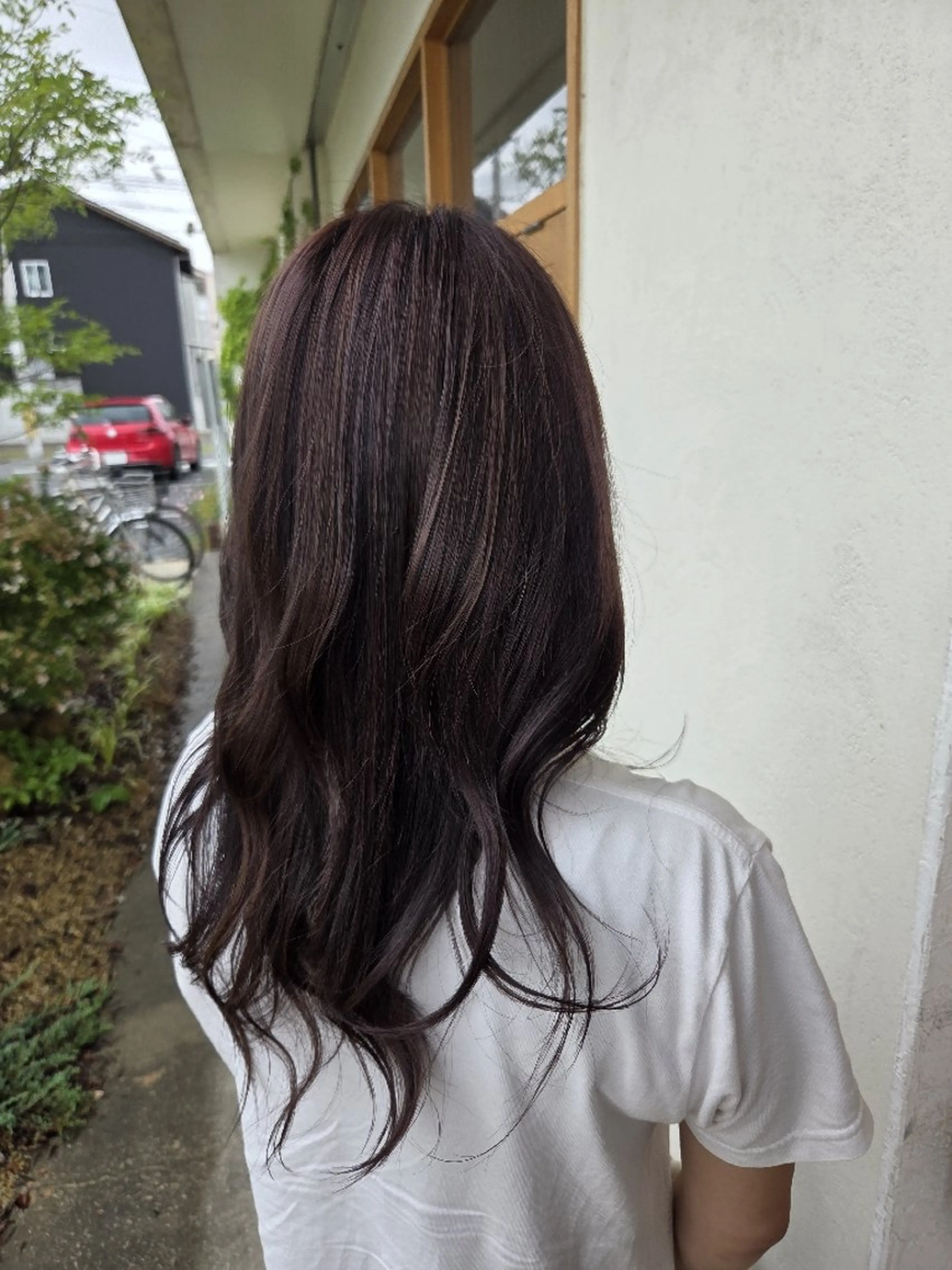 カラー ブラウンカラー ヘアカラー 藤田 和花のヘアスタイル