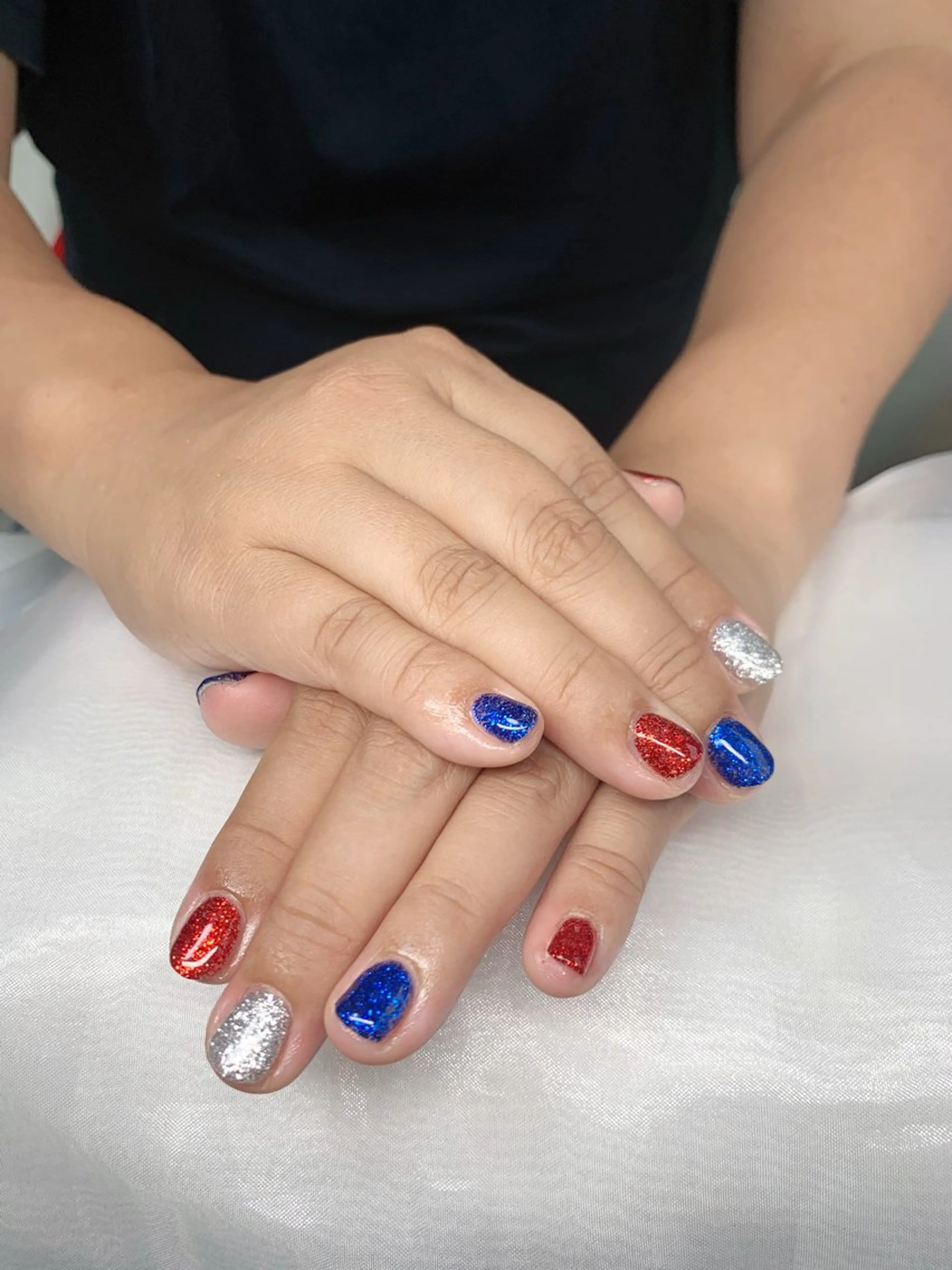 ネイル キラキラネイル ラメ(グリッター) Private xinhnailsのネイルデザイン