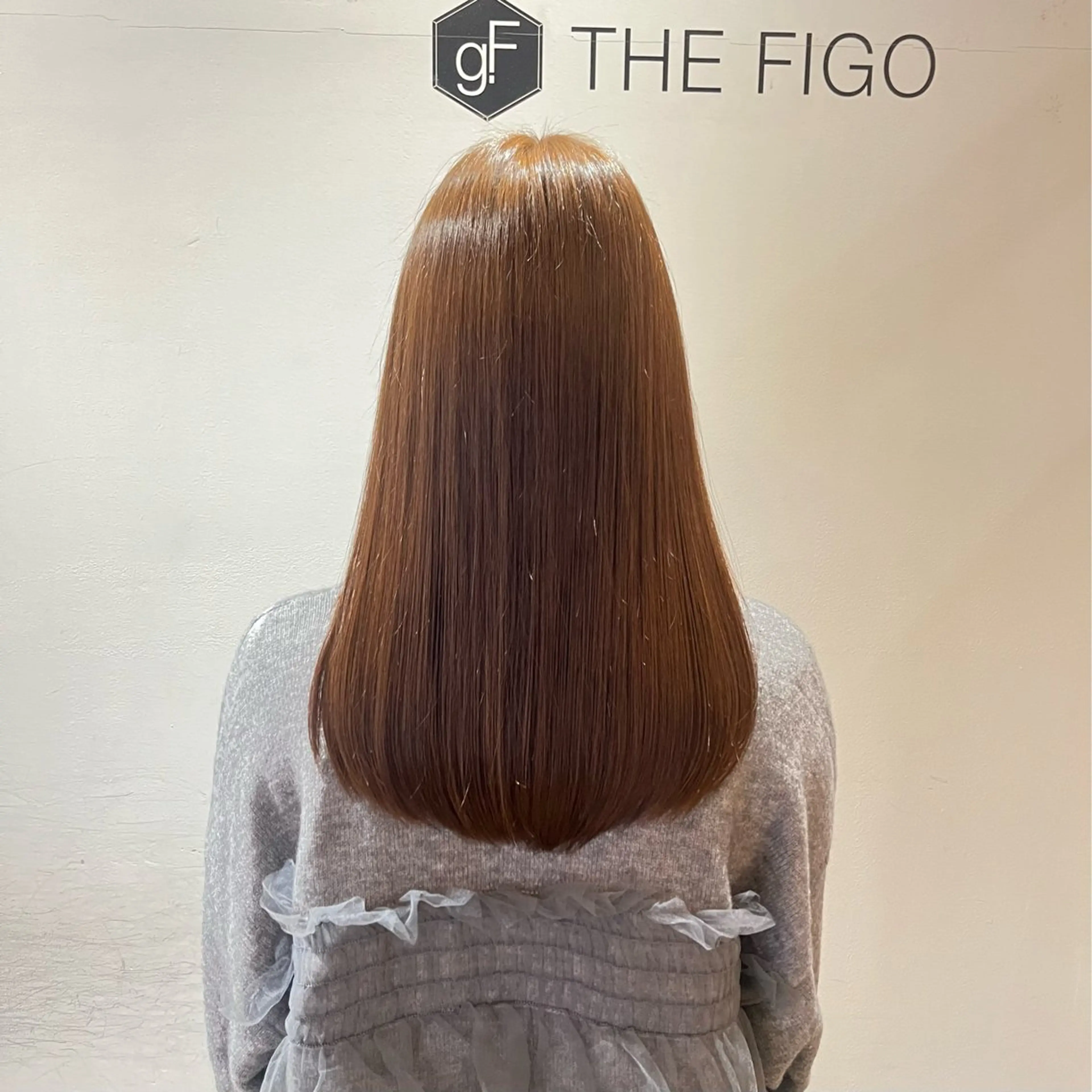 ロング カラー ブリーチ ブラウンカラー ダブルカラー ブリーチなしカラー ヘアカラー やまき さきねのヘアスタイル